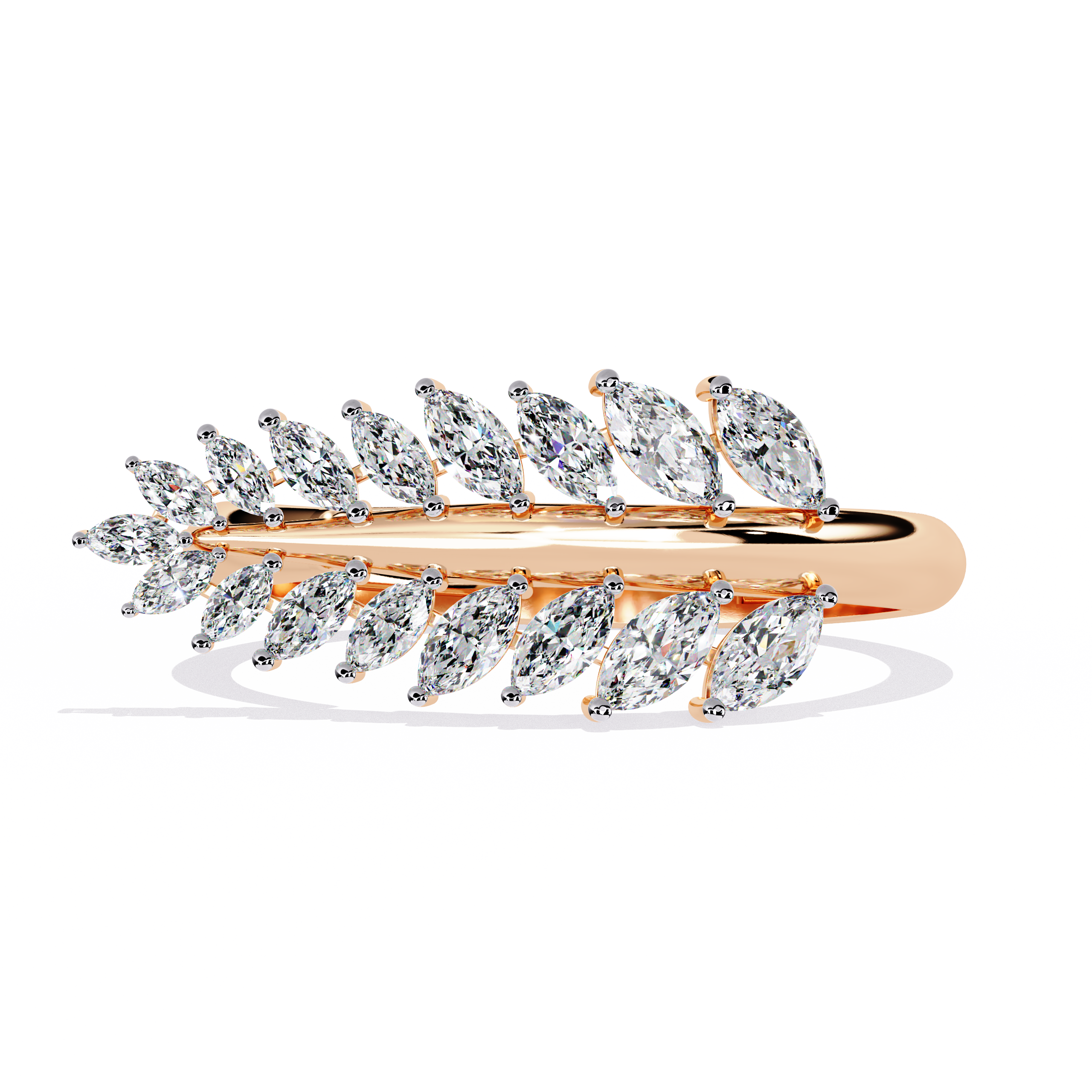 Ember Circle Diamond Ring