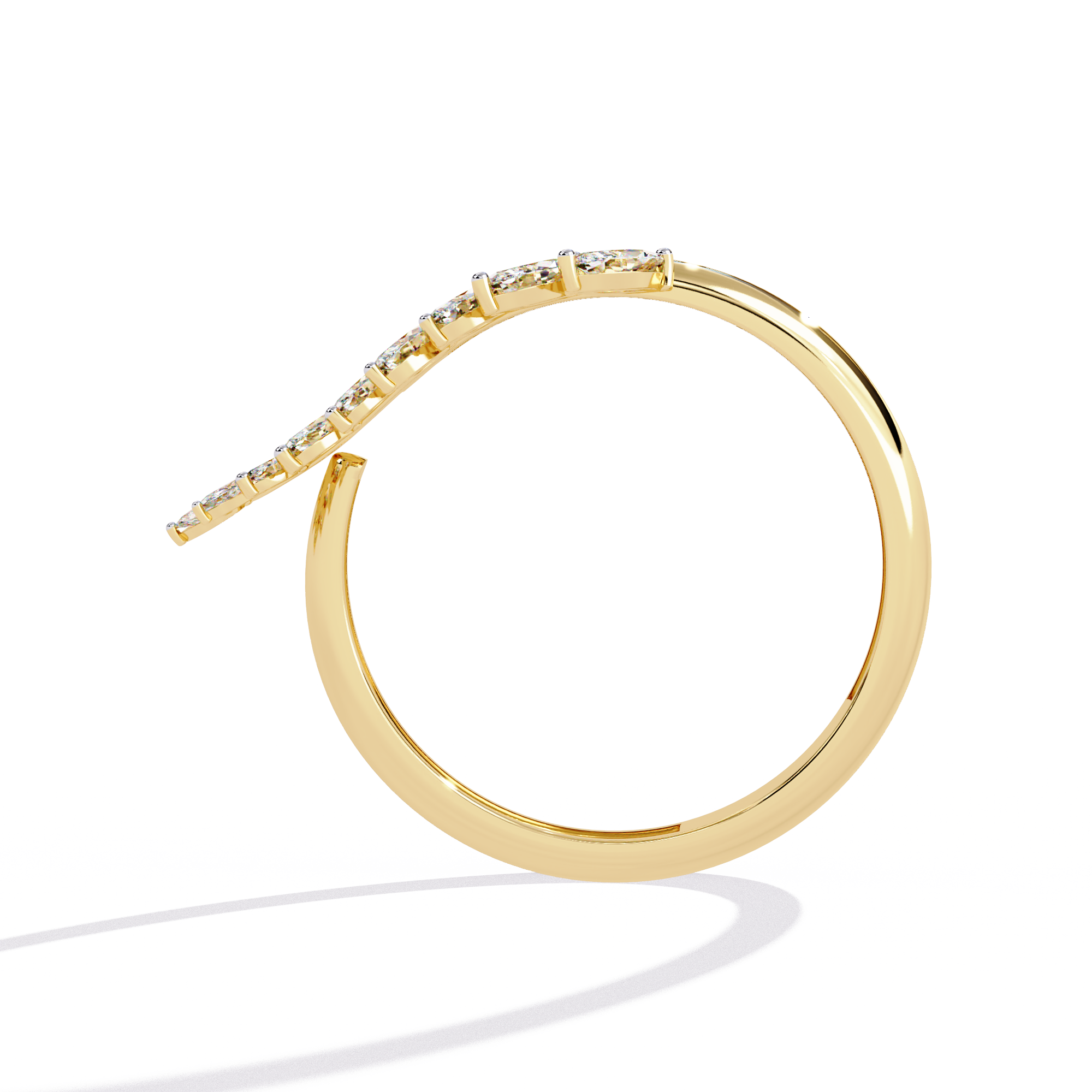 Ember Circle Diamond Ring