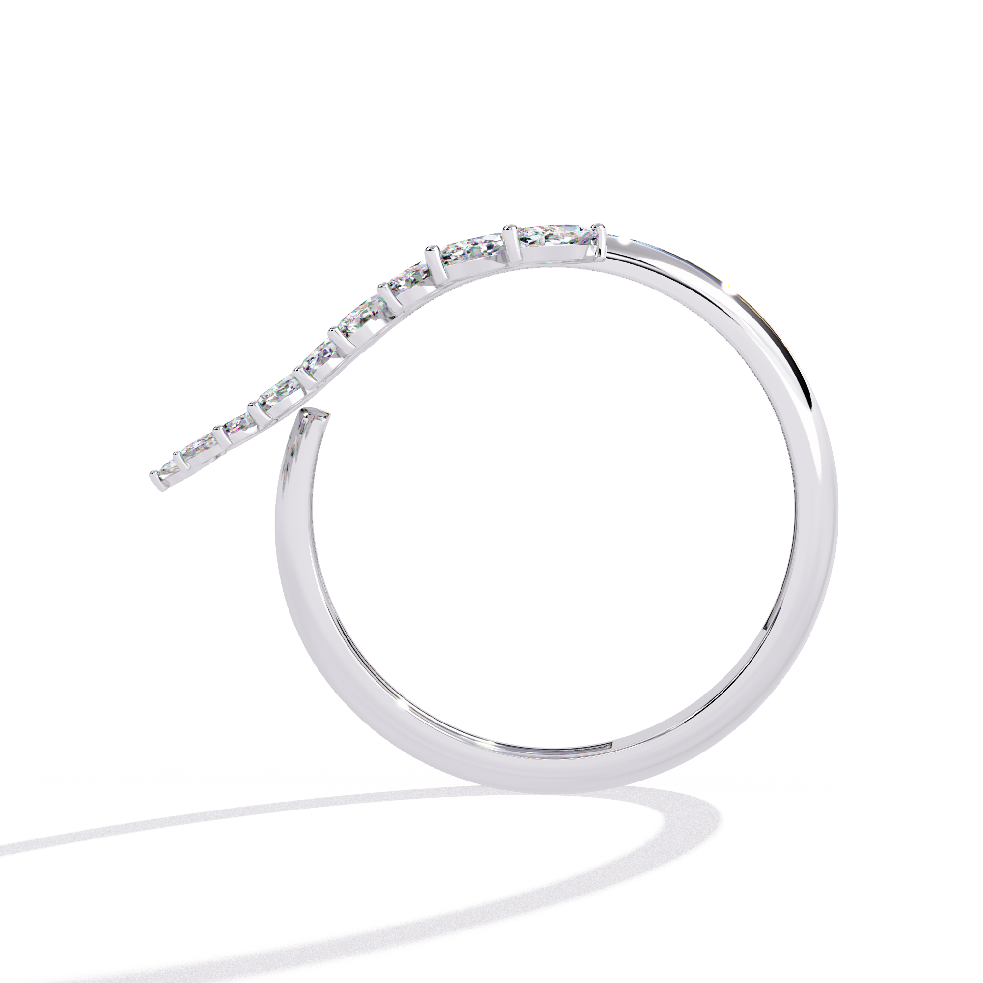 Ember Circle Diamond Ring