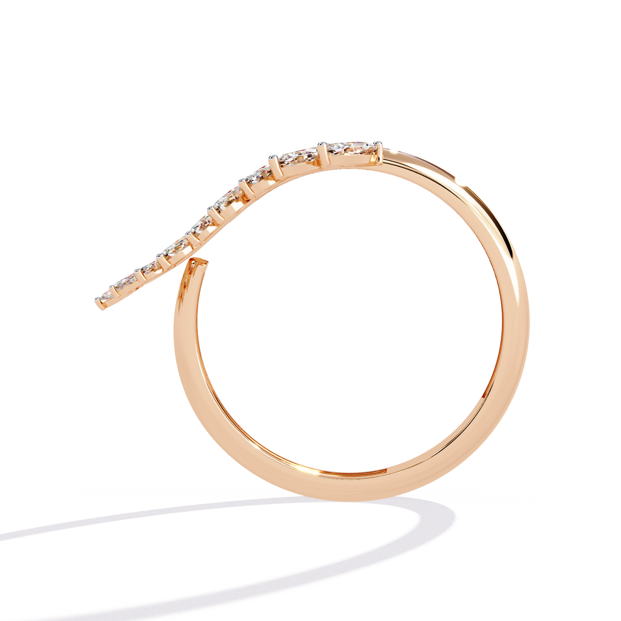Ember Circle Diamond Ring