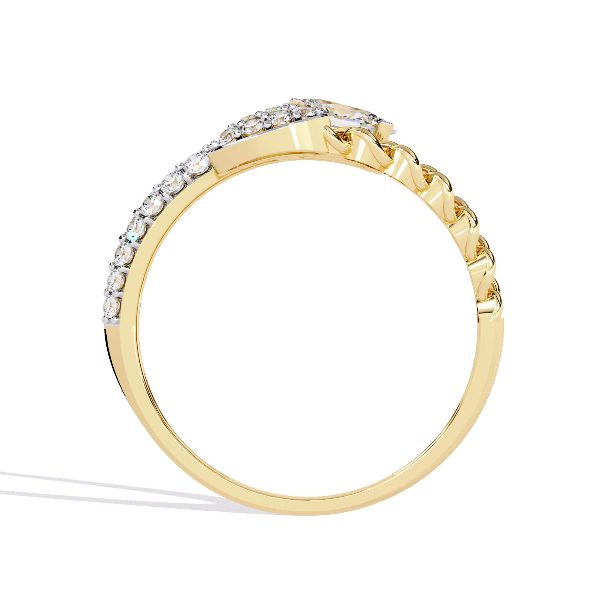 Petal Blush Pearl Ring