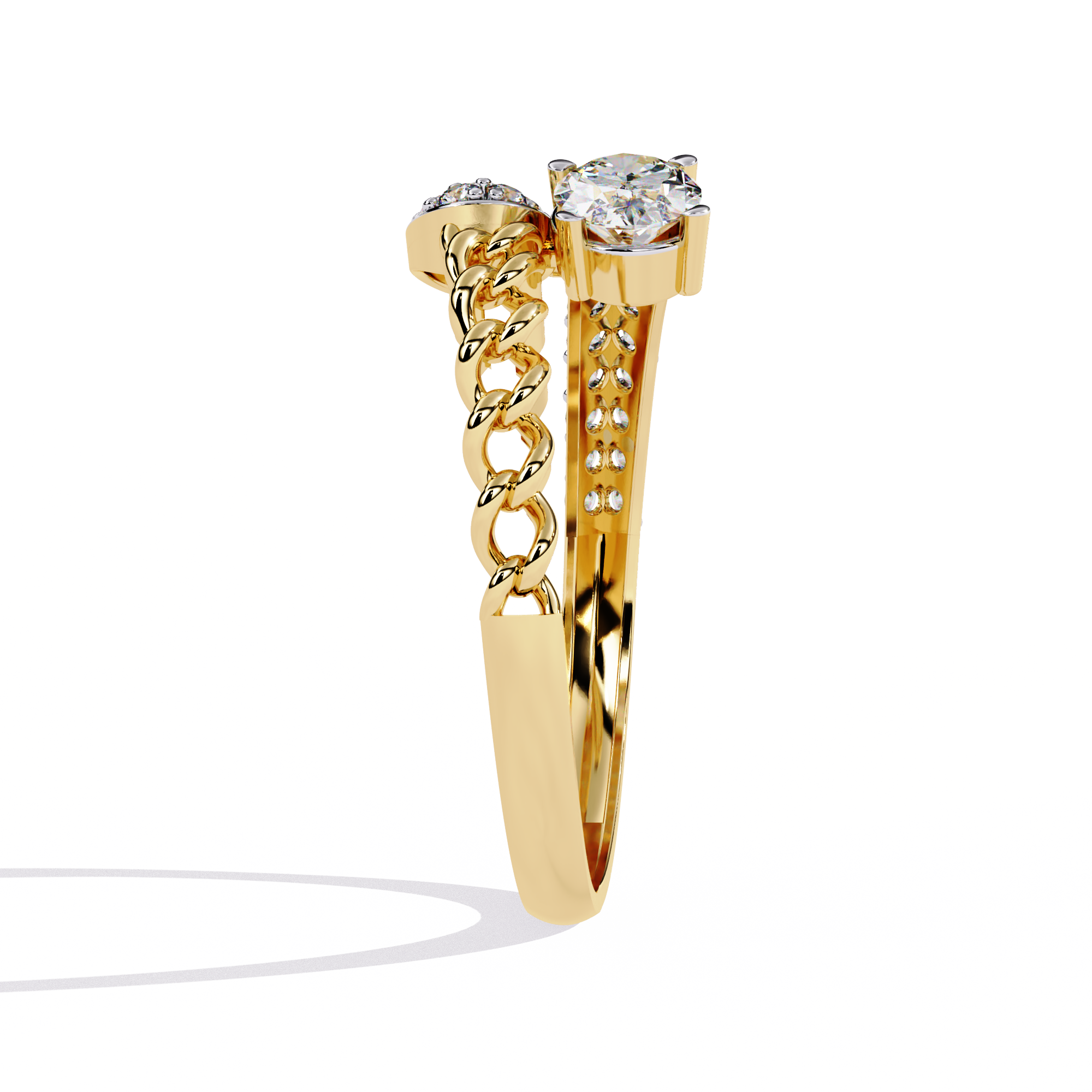 Petal Blush Pearl Ring