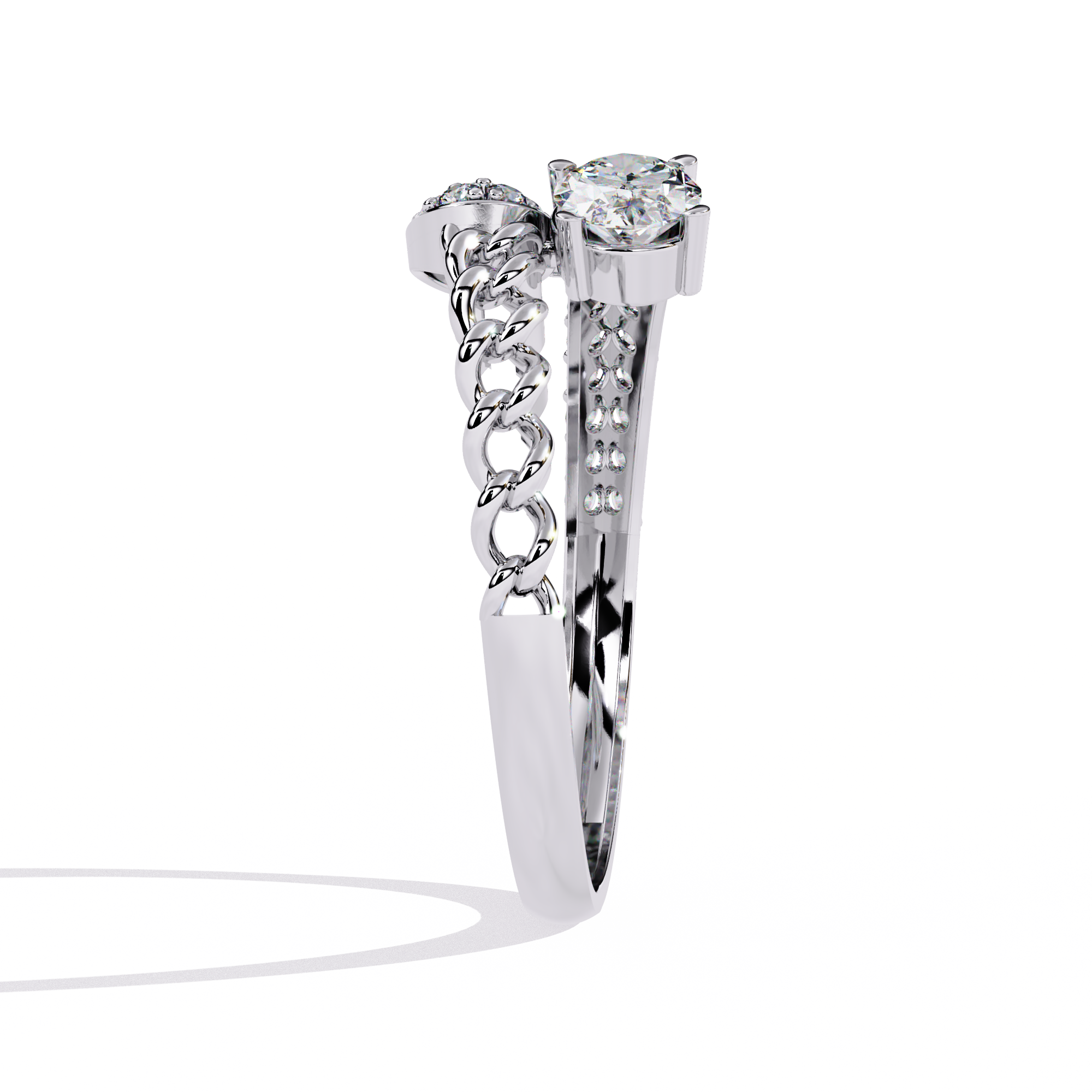 Petal Blush Pearl Ring