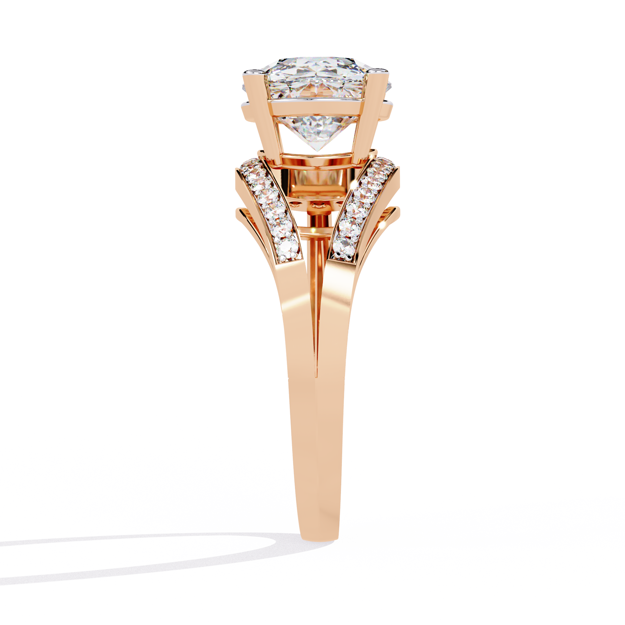 Whispering Shell Pearl Ring