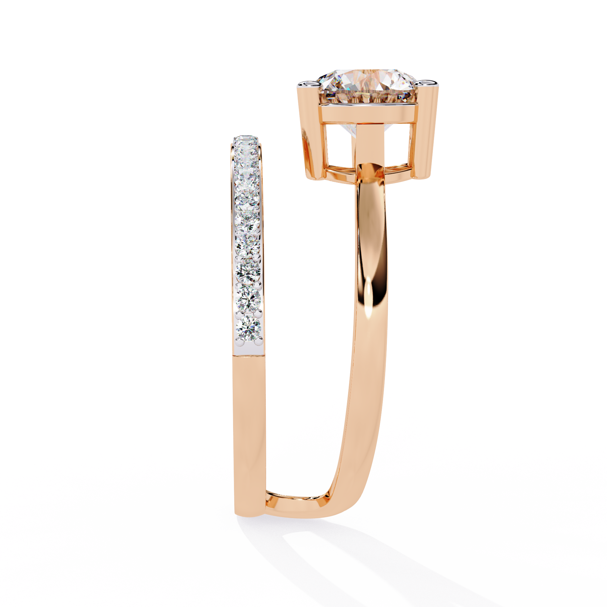 Mistlight Crown Ring