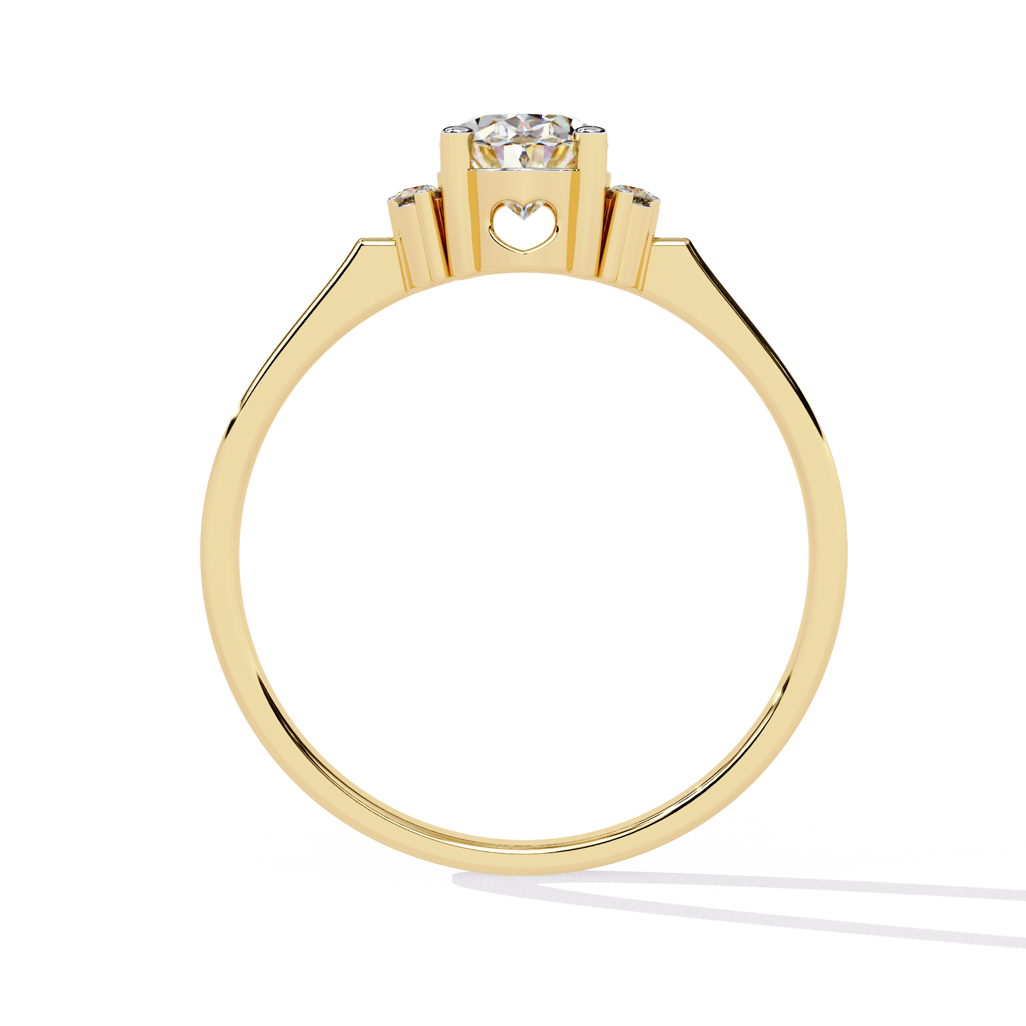Aurora Linea Gold Ring
