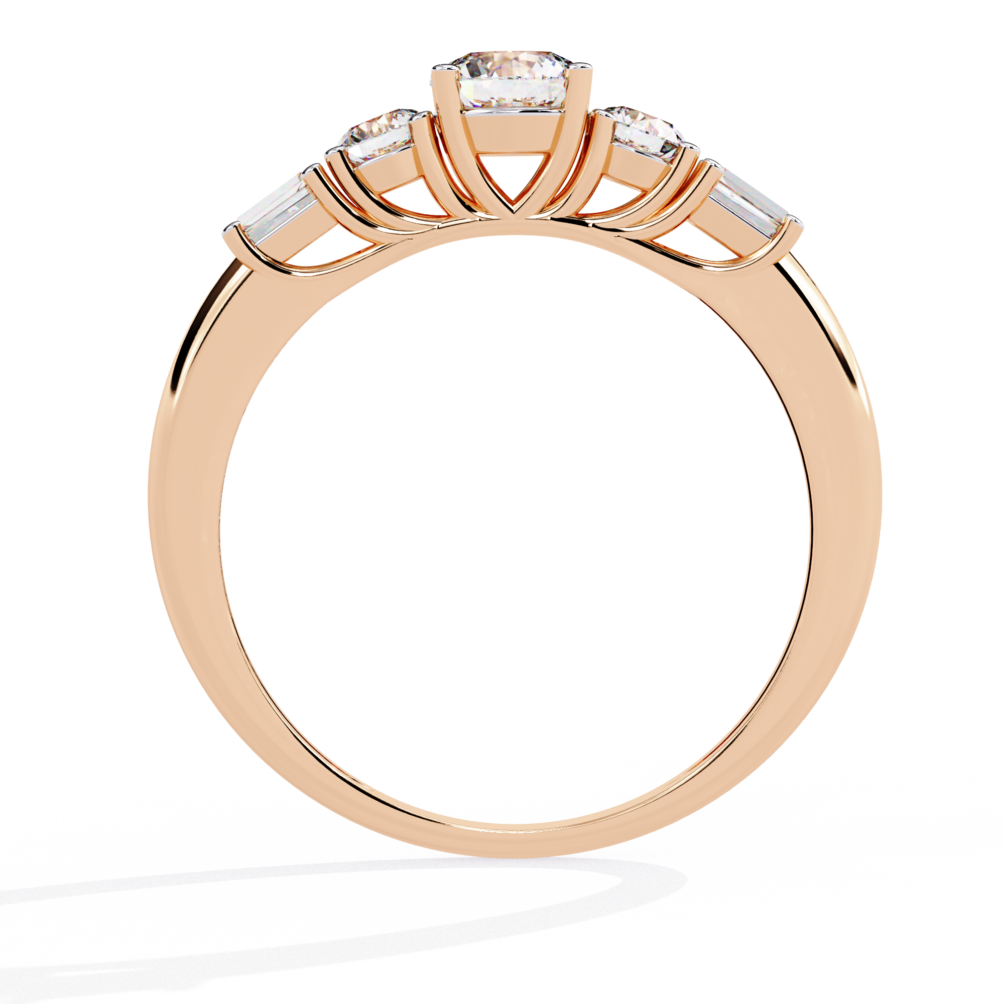 Sunlit Mirage Gold Ring