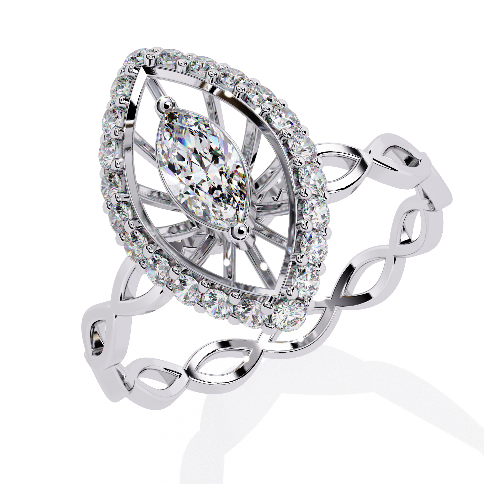 Gleam Arc Ring
