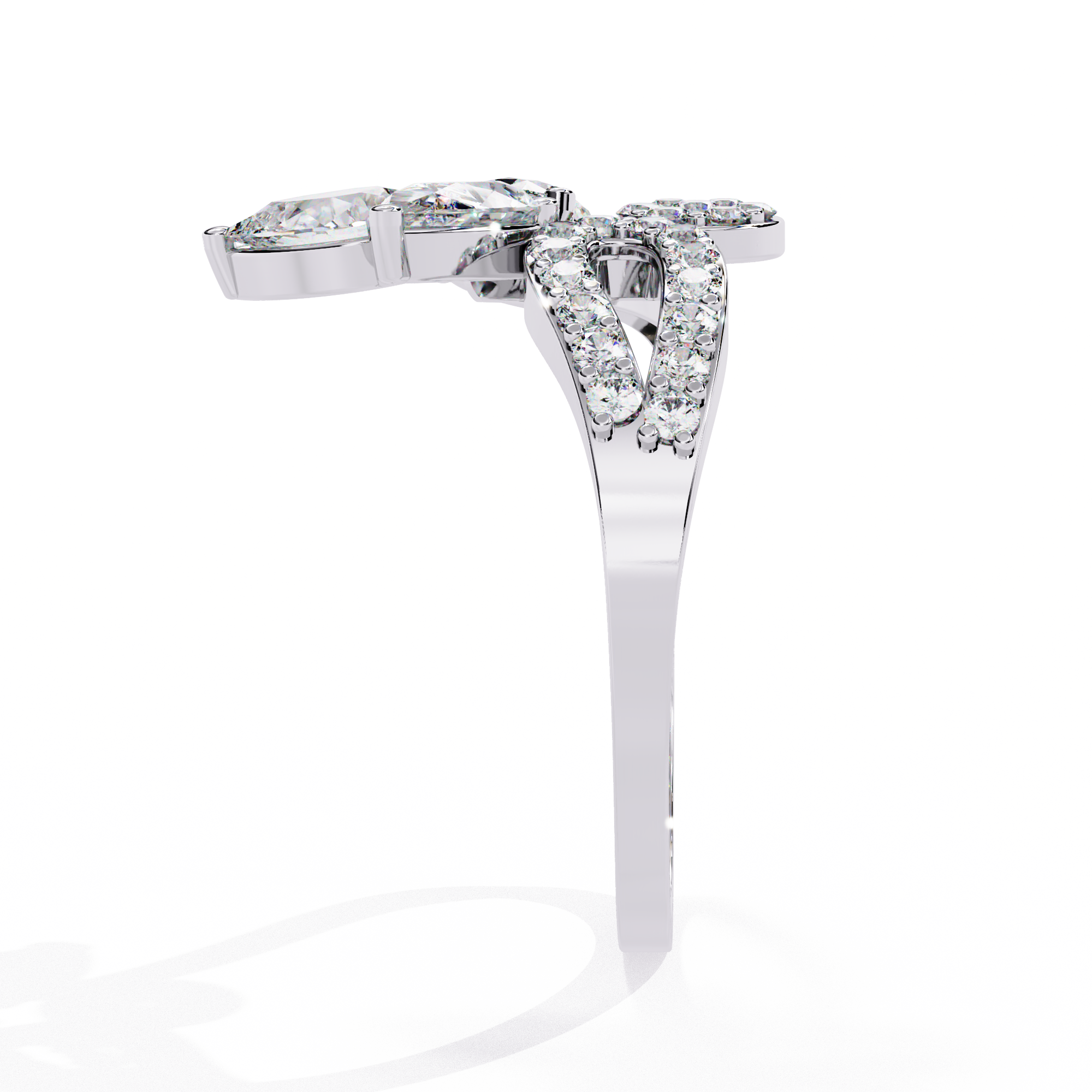 Starwoven Diamond Ring