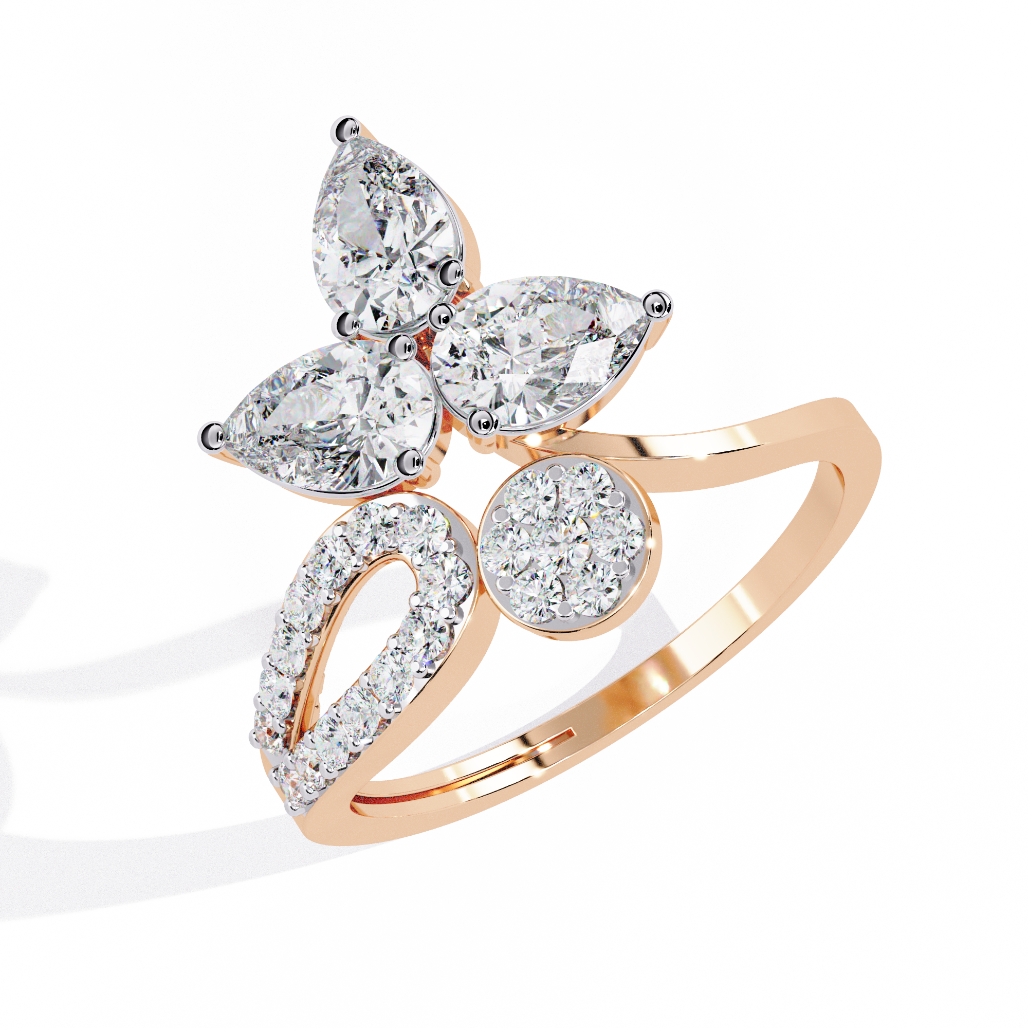 Starwoven Diamond Ring
