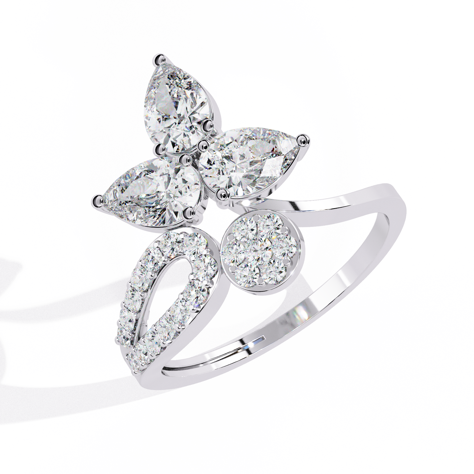 Starwoven Diamond Ring