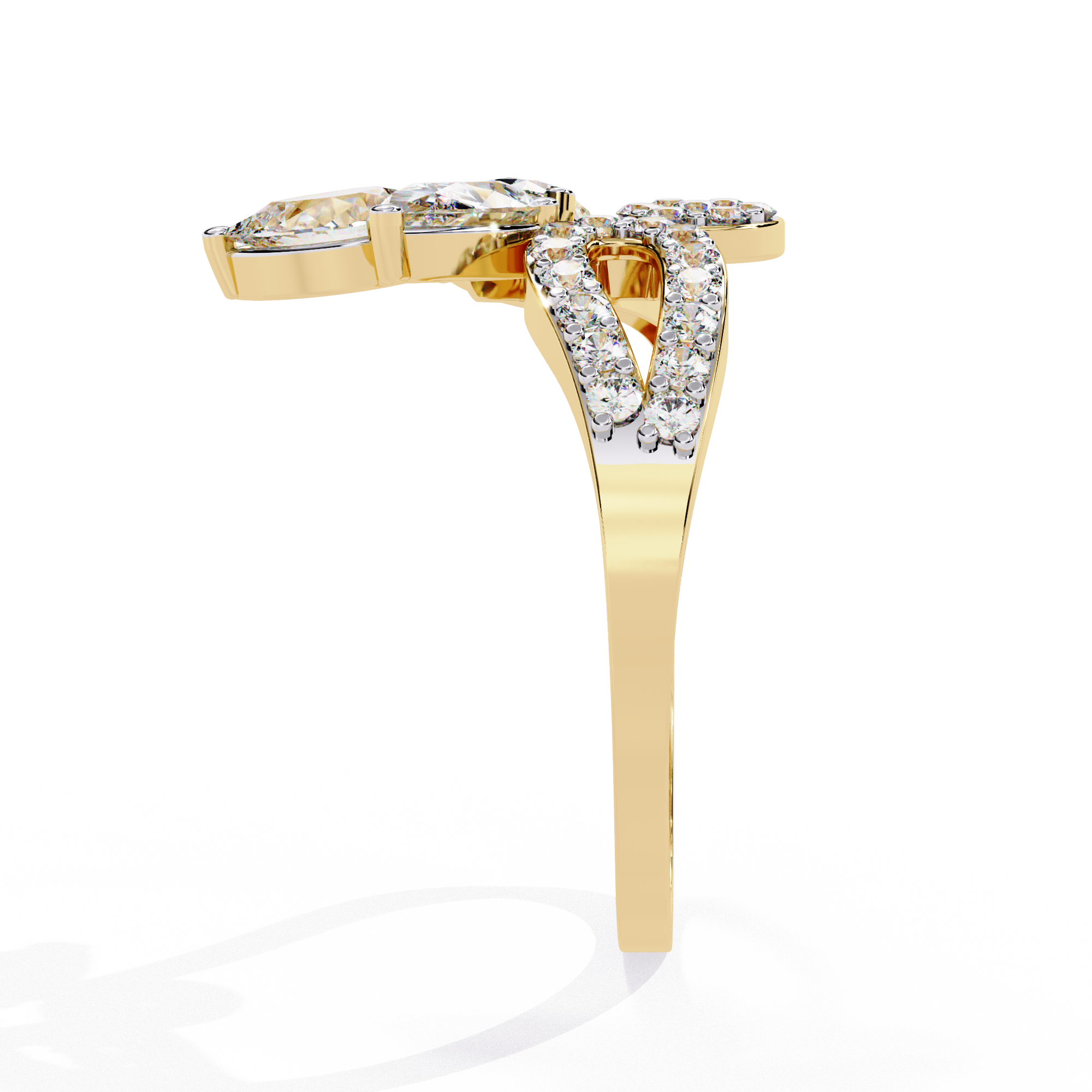 Starwoven Diamond Ring