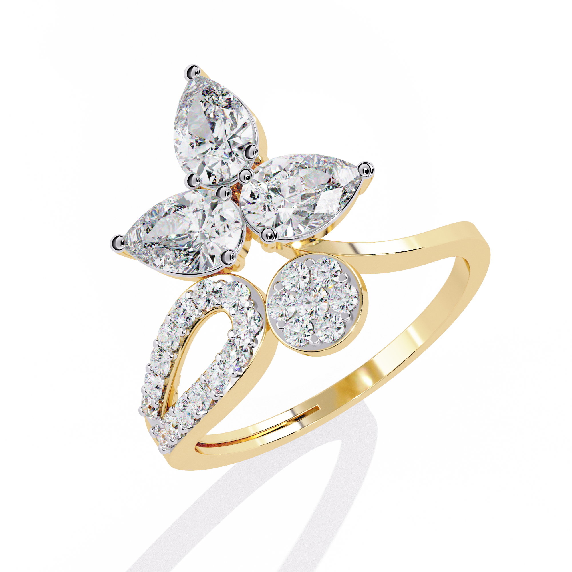 Starwoven Diamond Ring