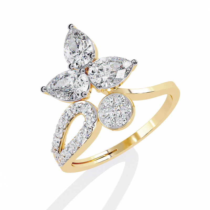 Starwoven Diamond Ring
