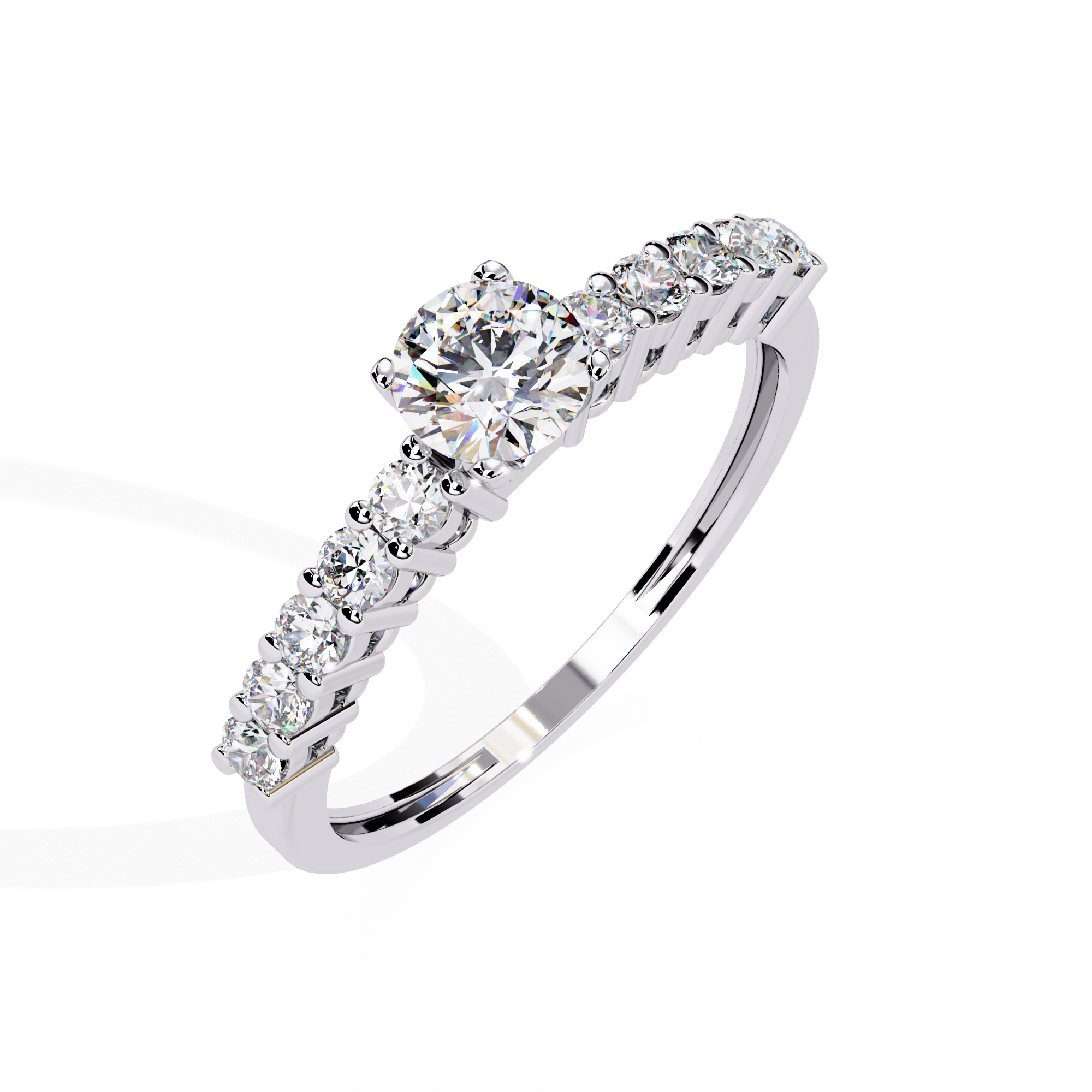 Ember Kiss Diamond Ring