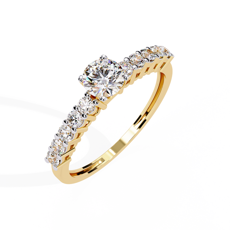 Ember Kiss Diamond Ring