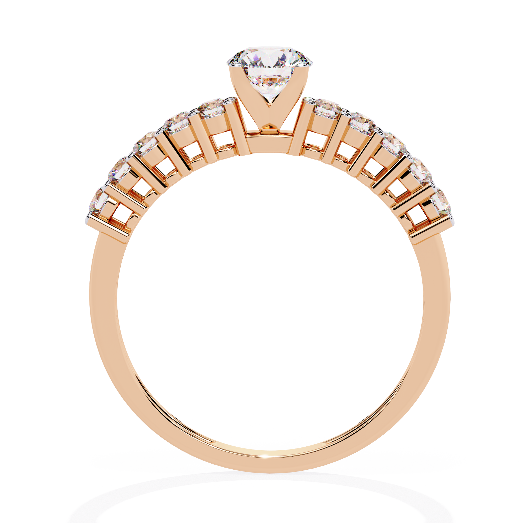 Ember Kiss Diamond Ring