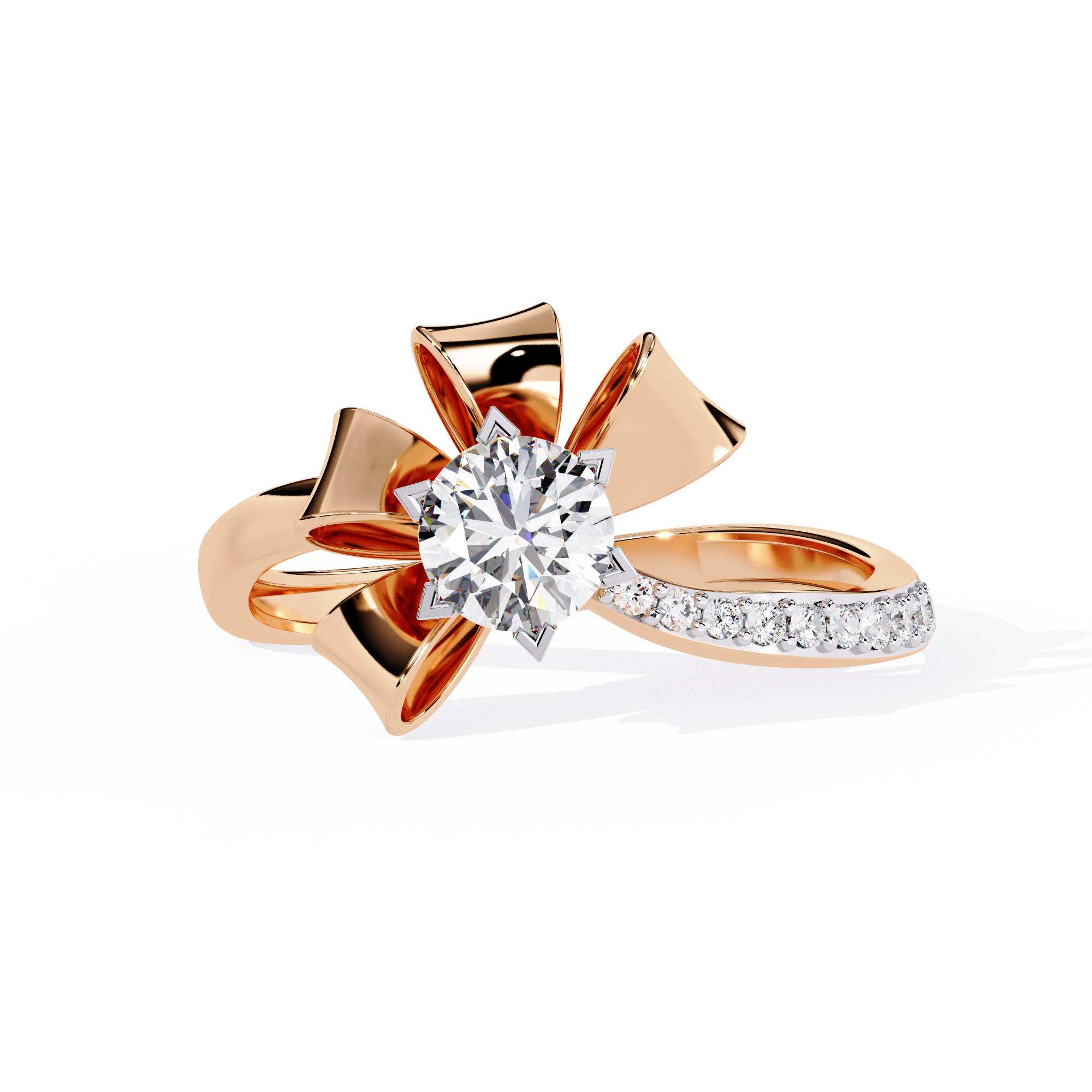 Sunrise Diamond Ring