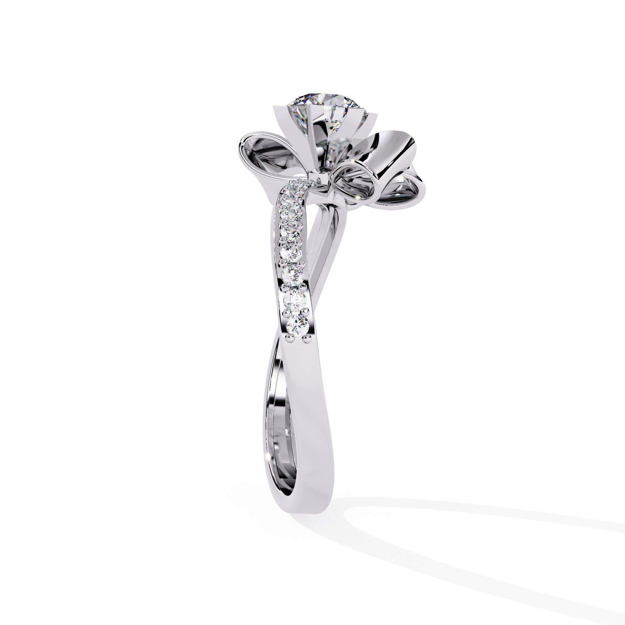 Sunrise Diamond Ring