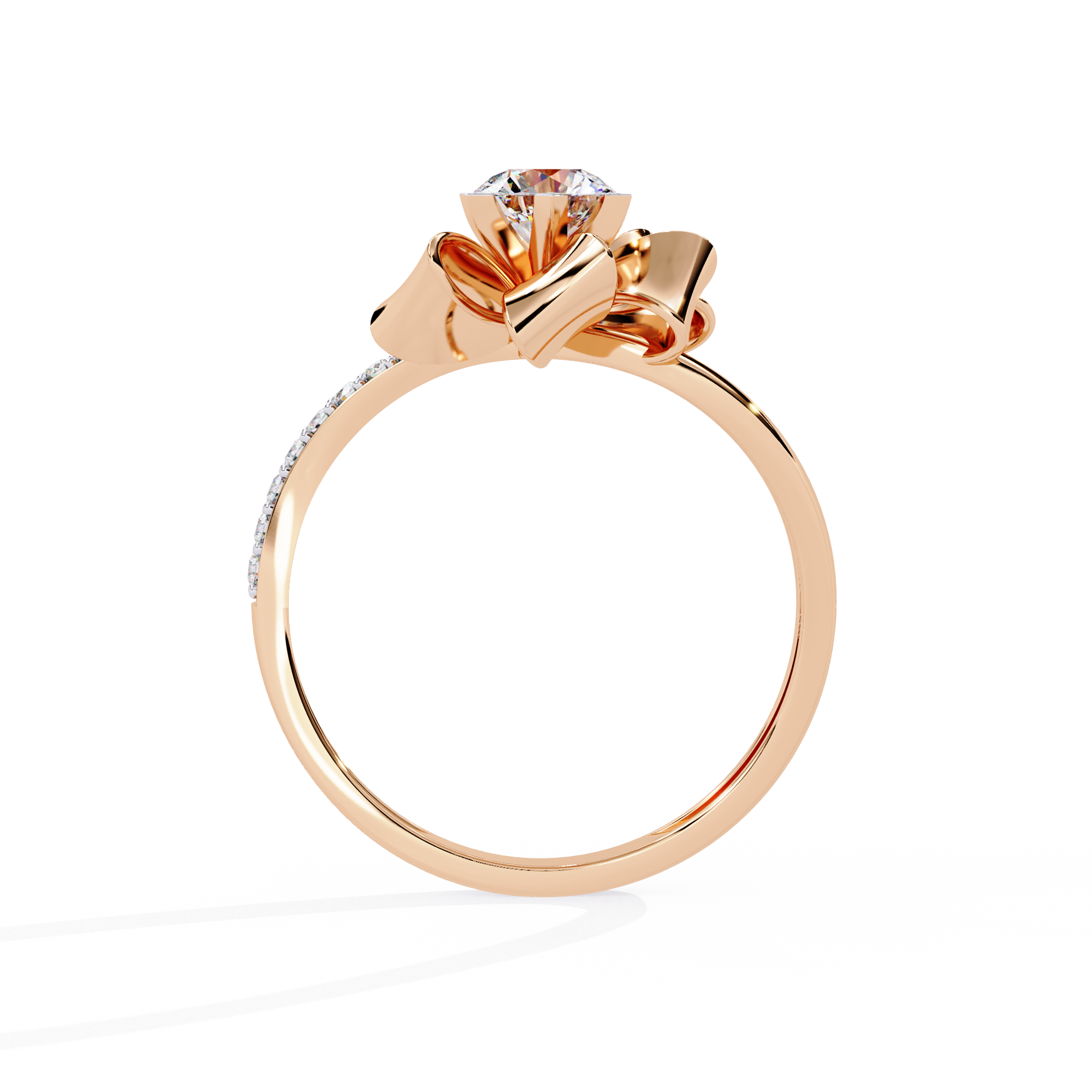 Sunrise Diamond Ring