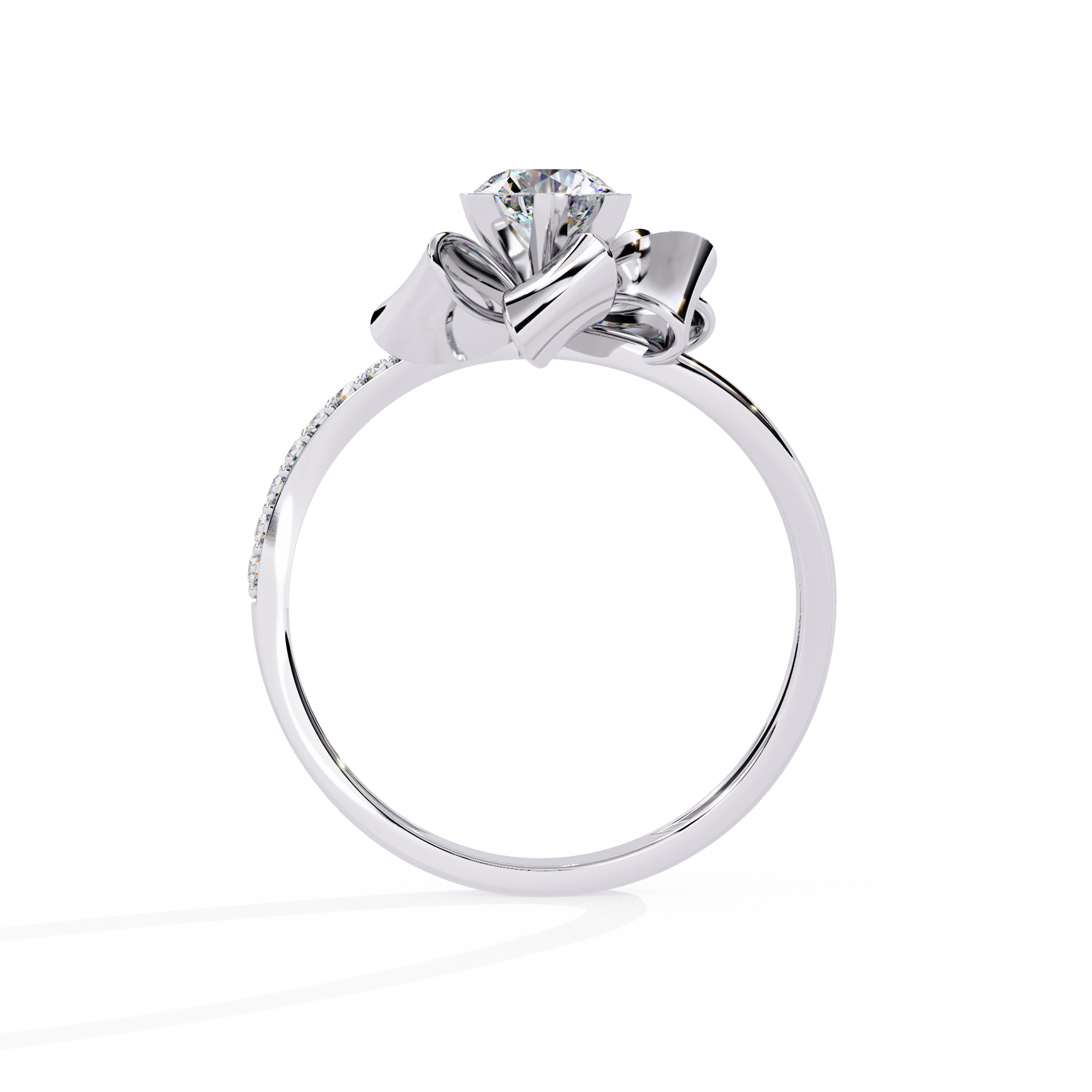 Sunrise Diamond Ring