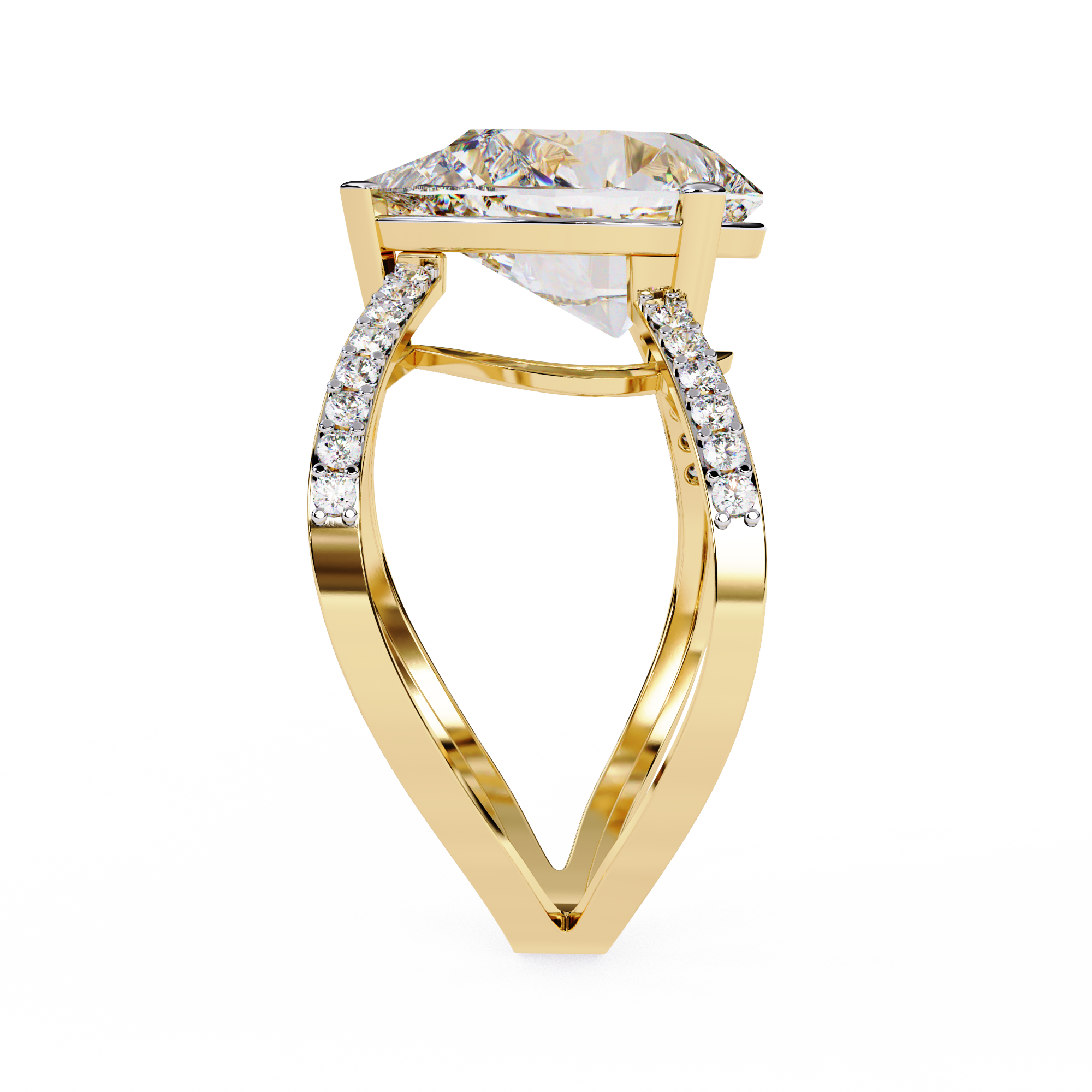 Dusklight Curve Ring