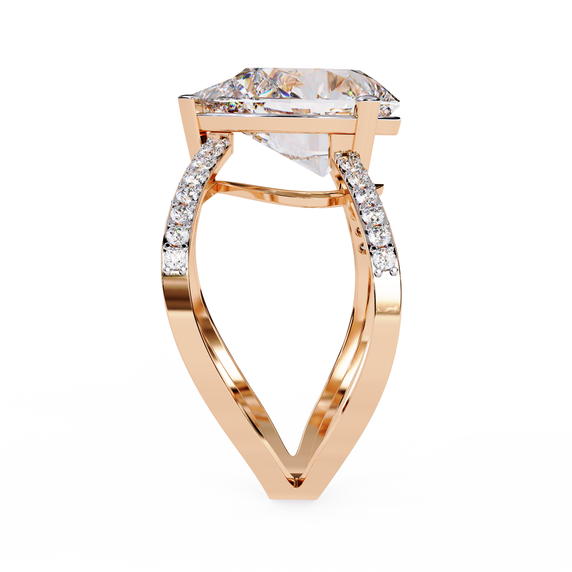 Dusklight Curve Ring