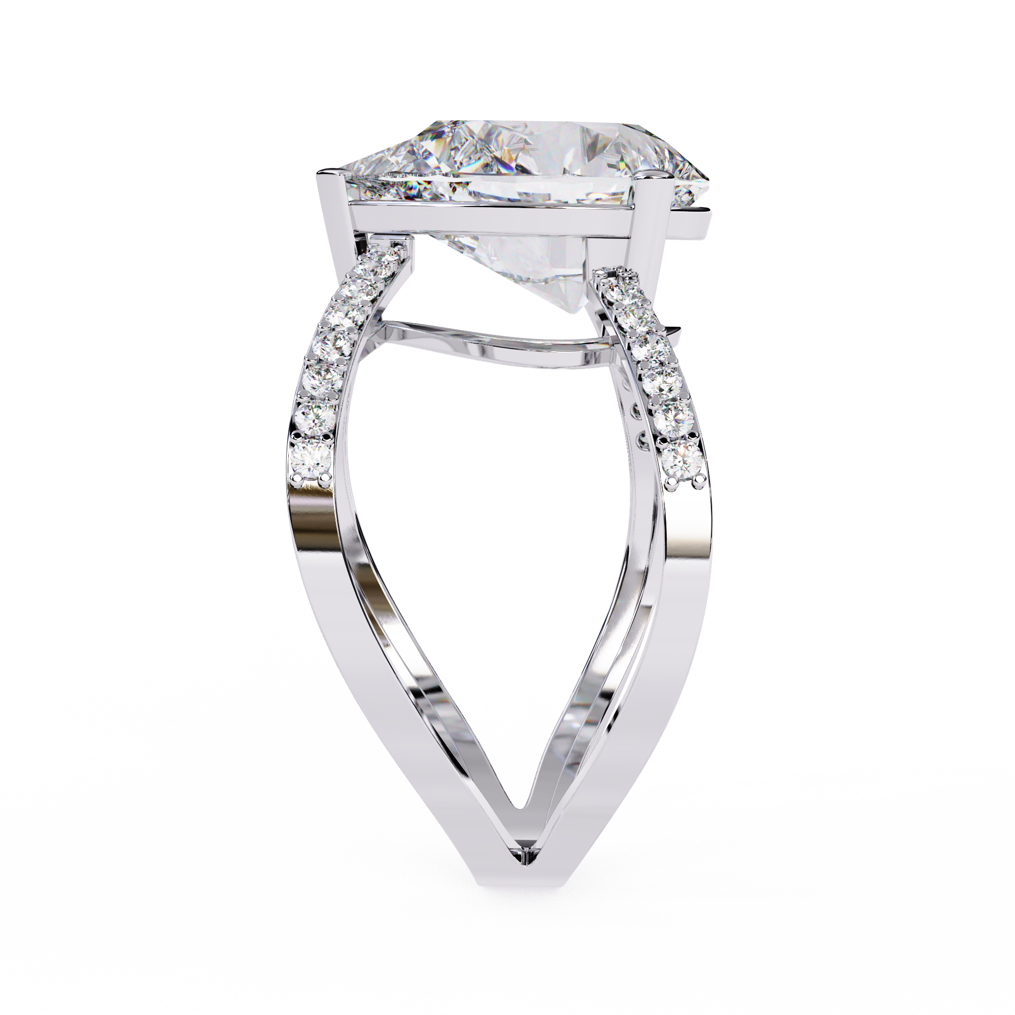 Dusklight Curve Ring