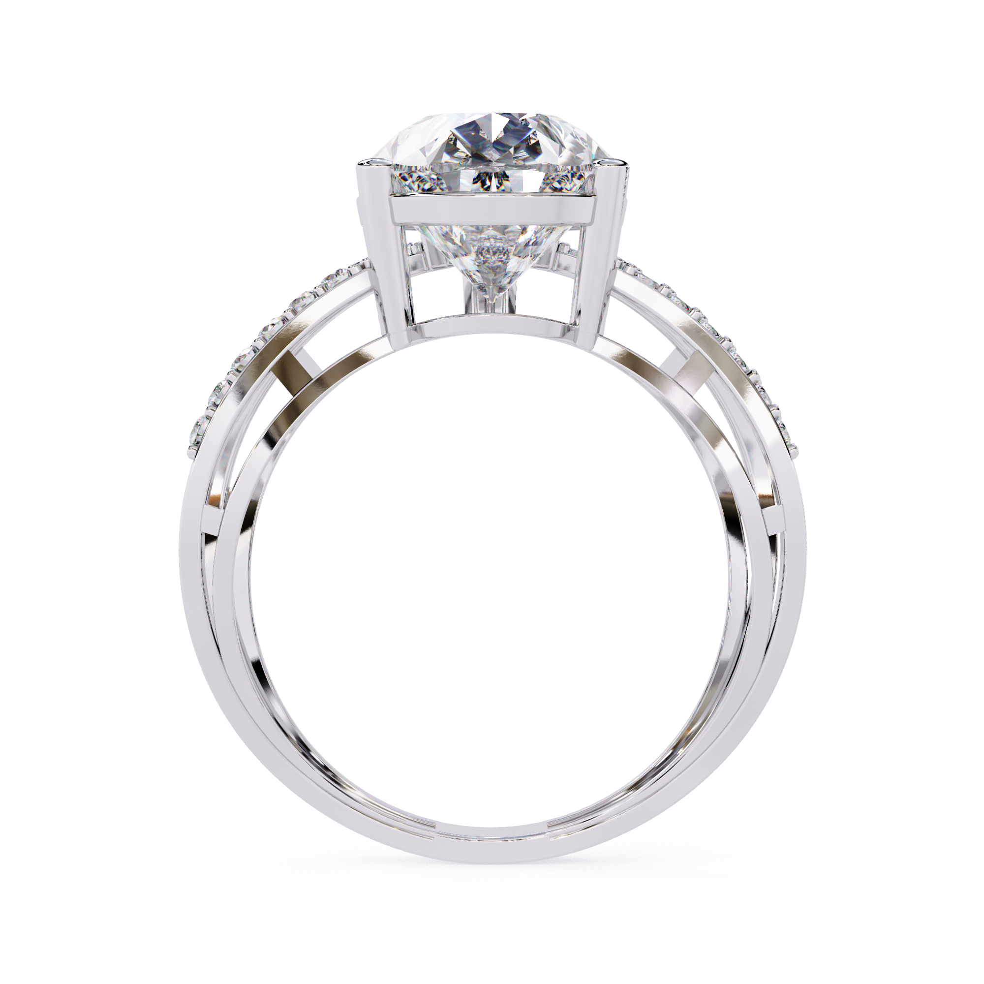 Dusklight Curve Ring