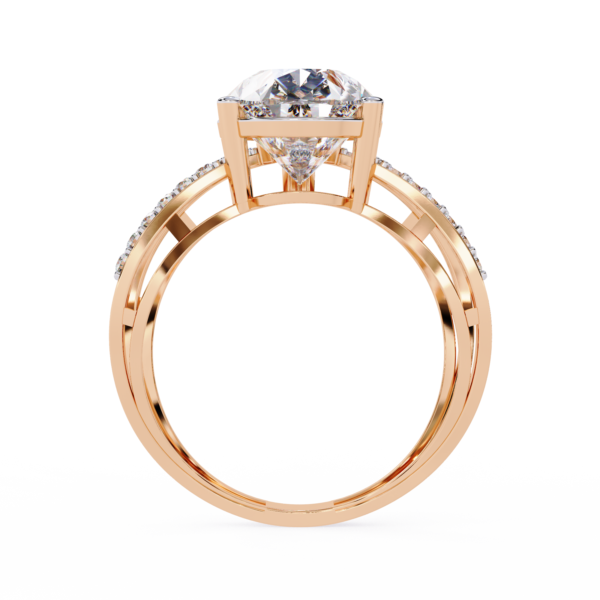 Dusklight Curve Ring