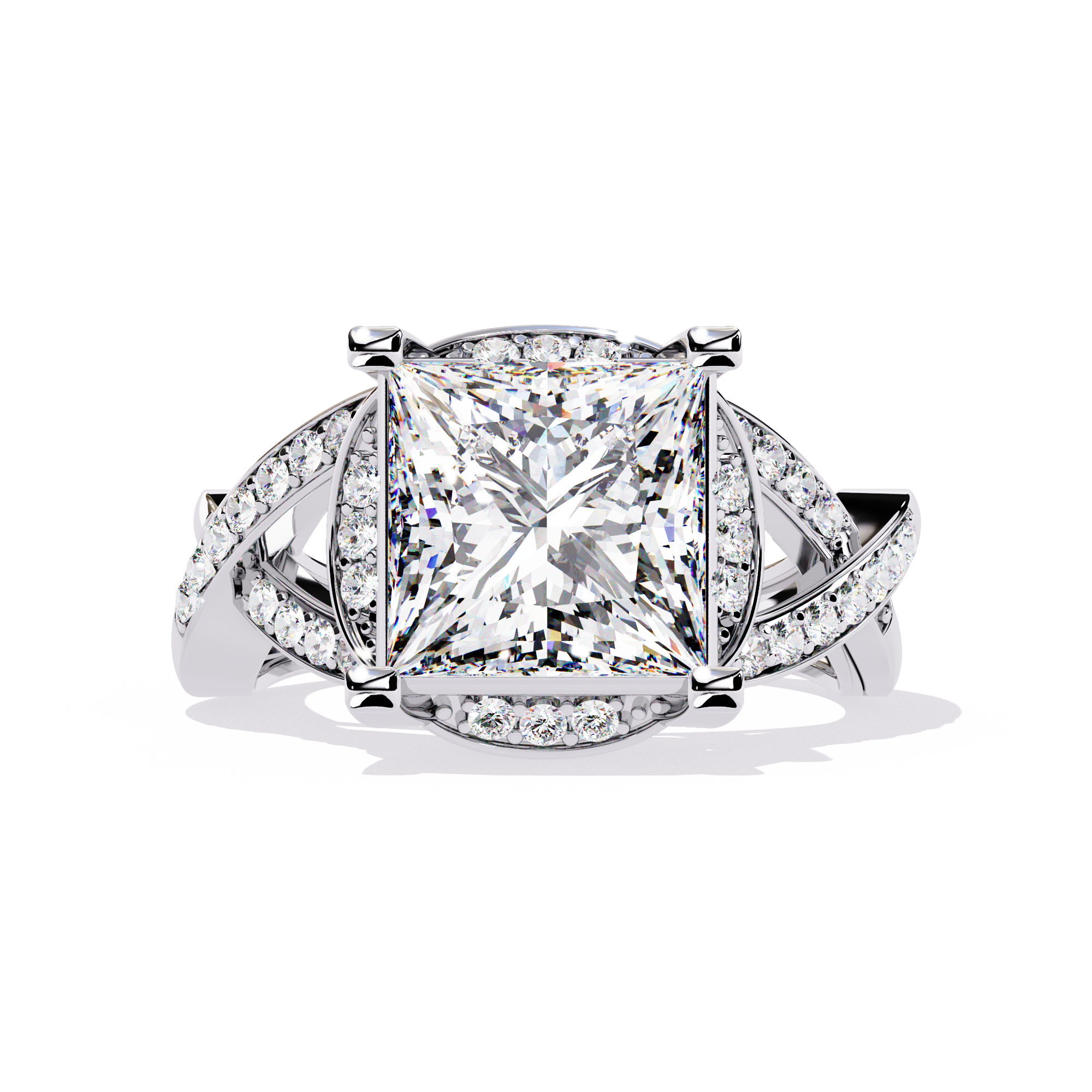 Dreamstone Crest Diamond Ring