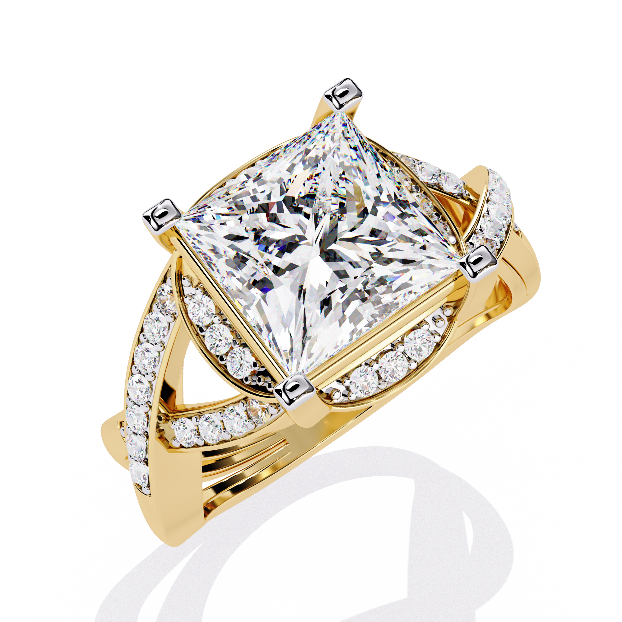 Dreamstone Crest Diamond Ring