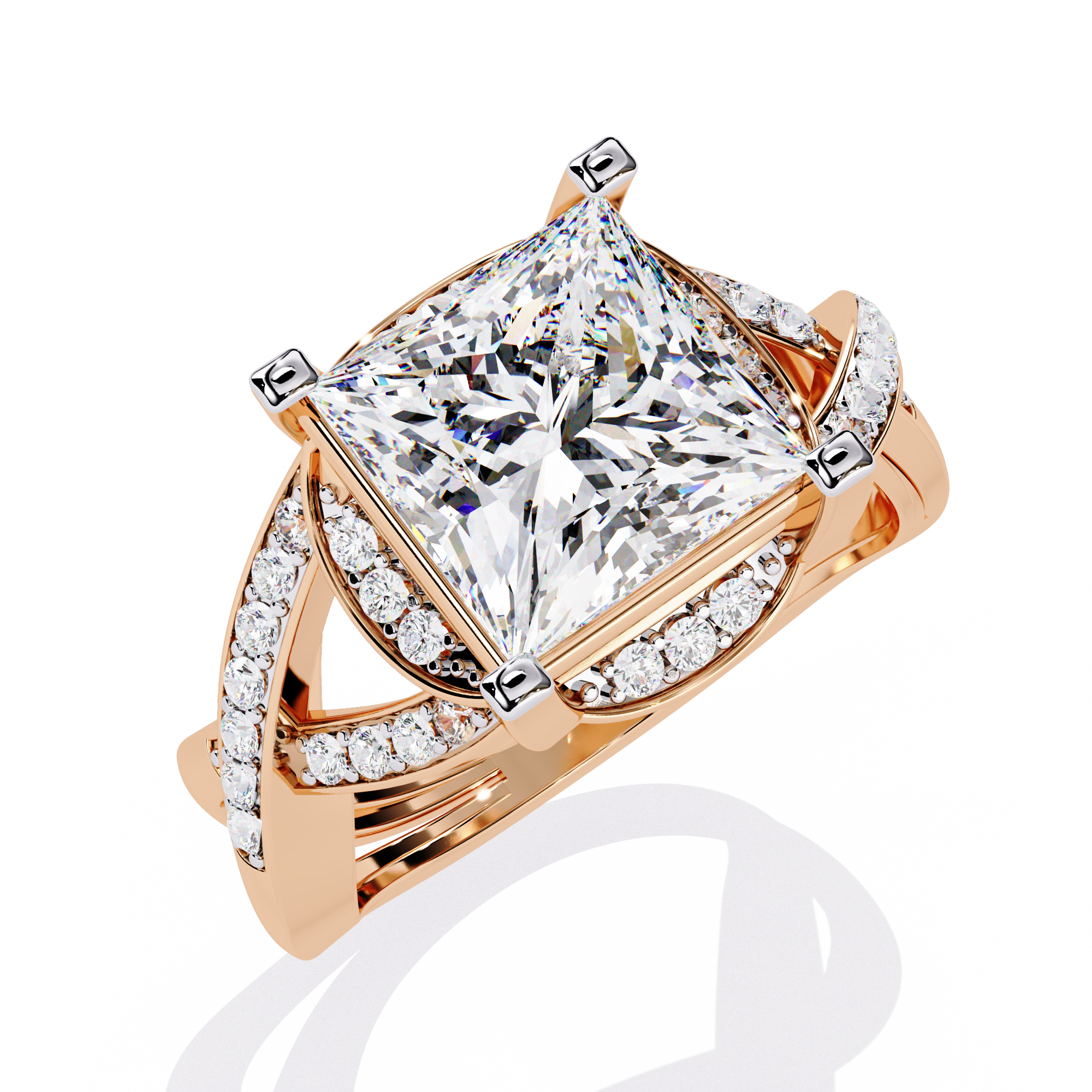 Dreamstone Crest Diamond Ring