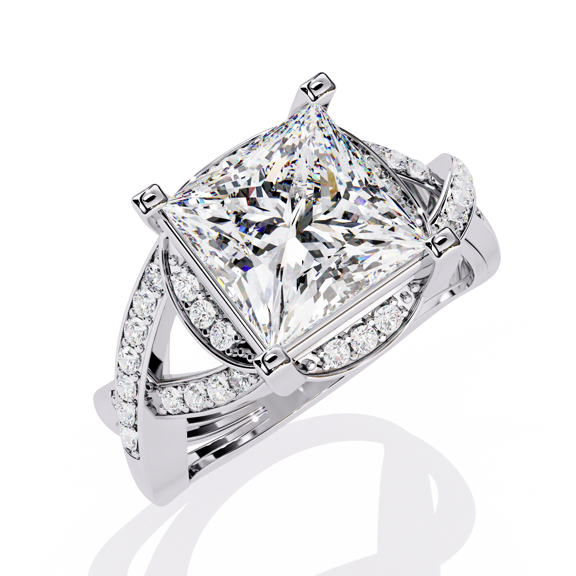 Dreamstone Crest Diamond Ring