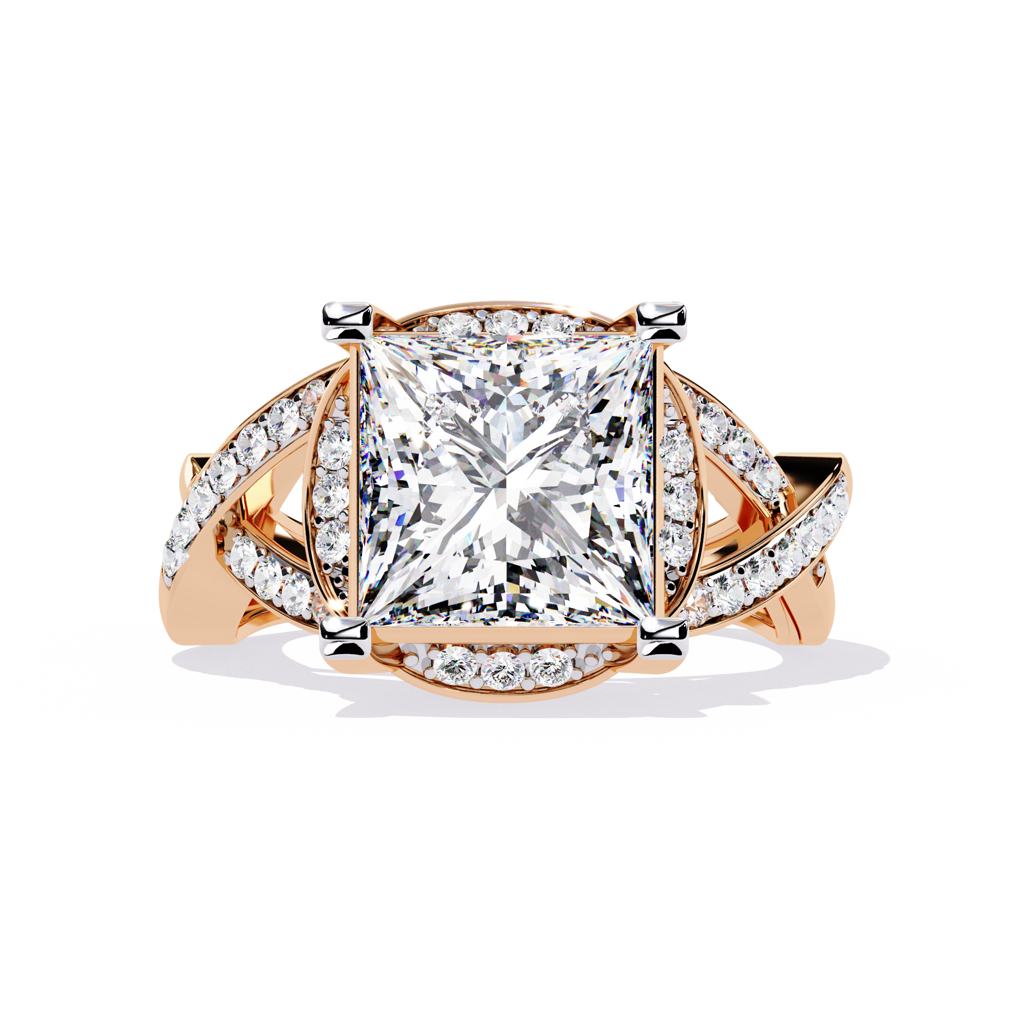 Dreamstone Crest Diamond Ring
