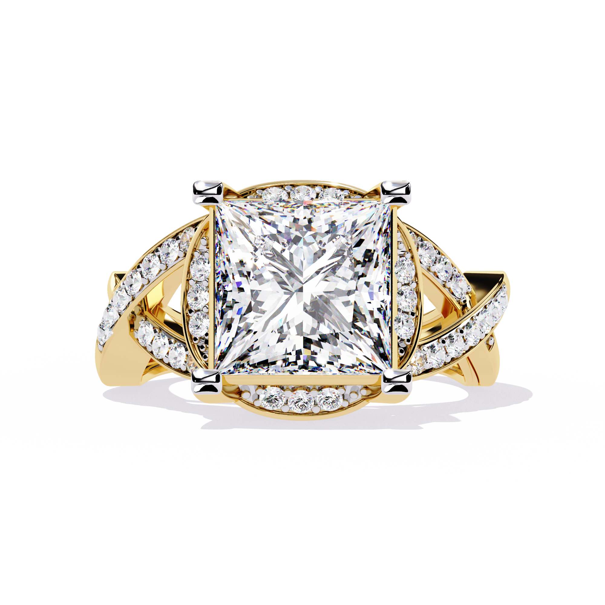 Dreamstone Crest Diamond Ring