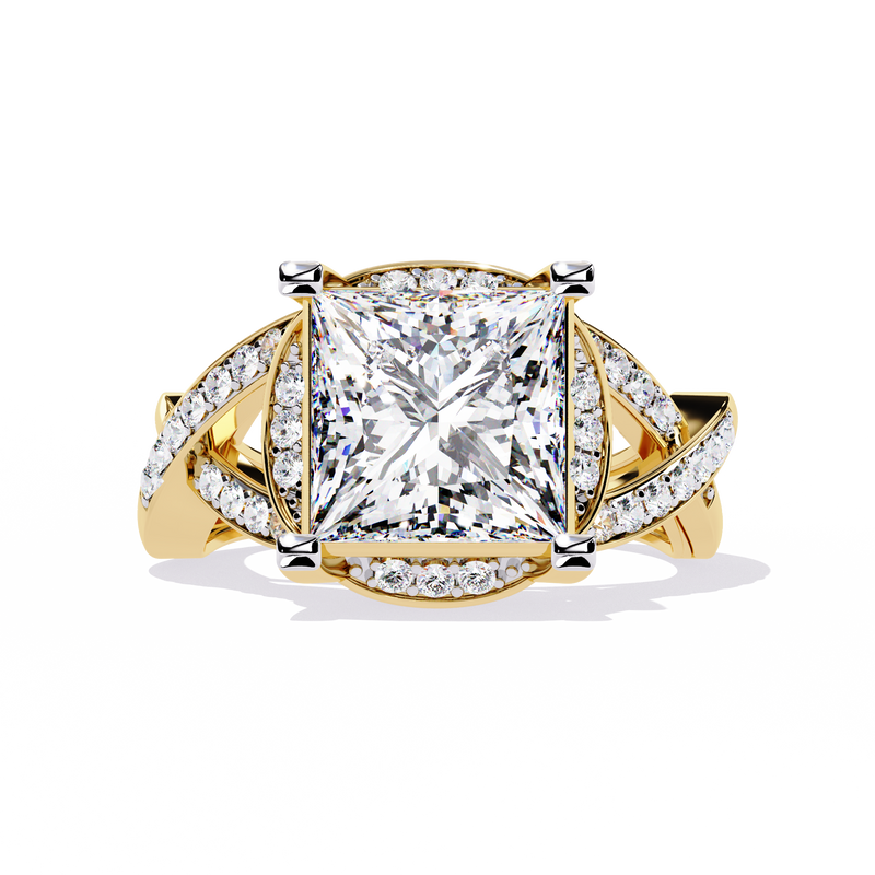 Dreamstone Crest Diamond Ring
