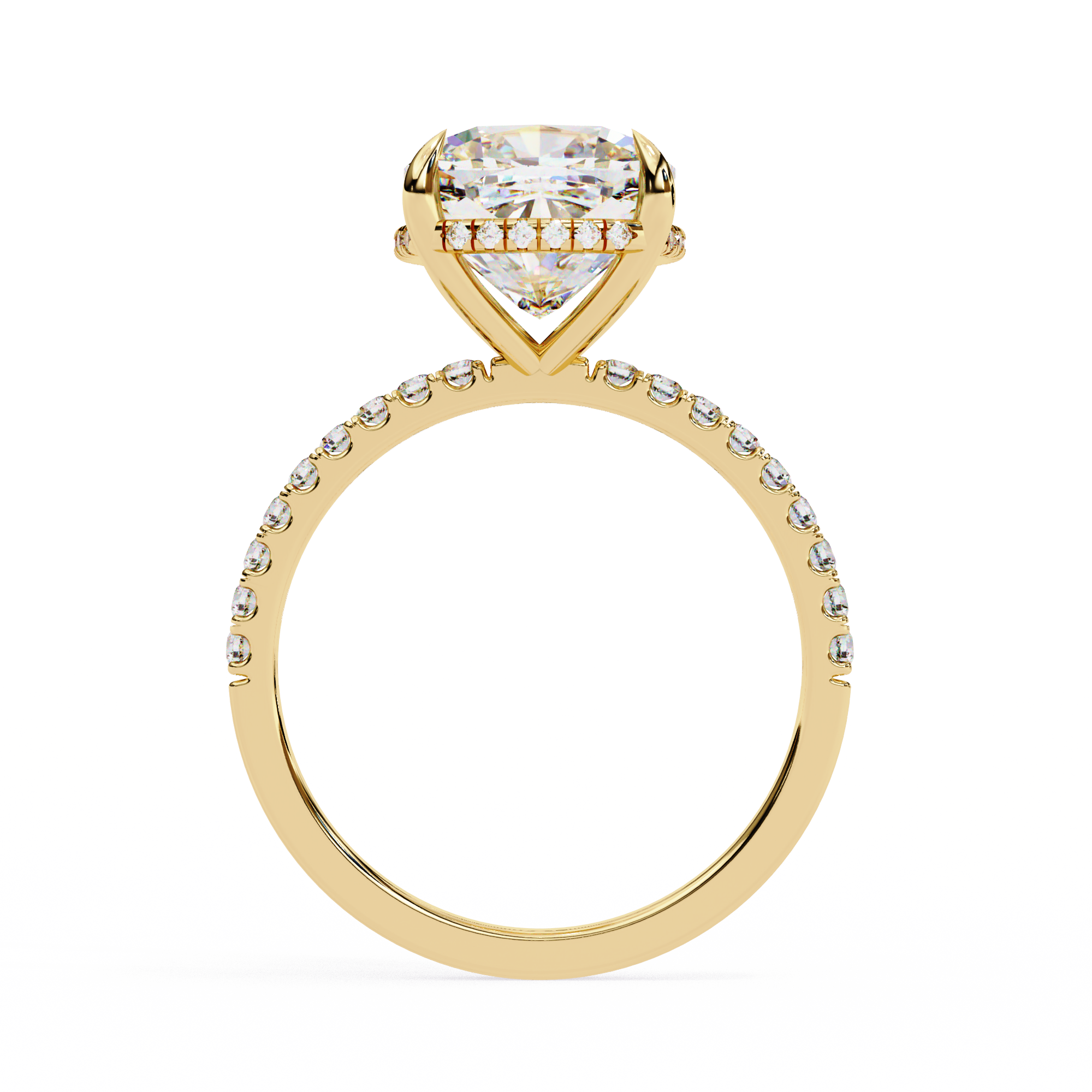 Aurora Crest Diamond Ring