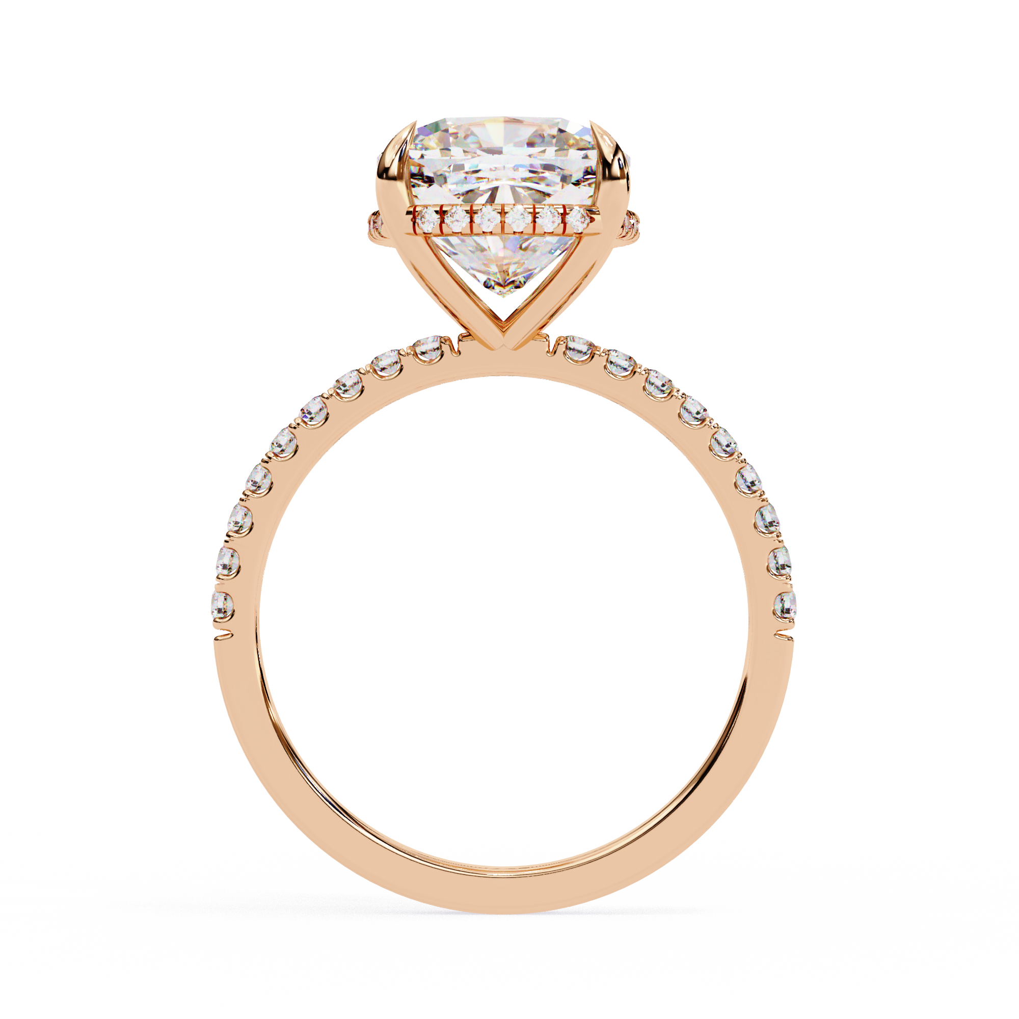 Aurora Crest Diamond Ring