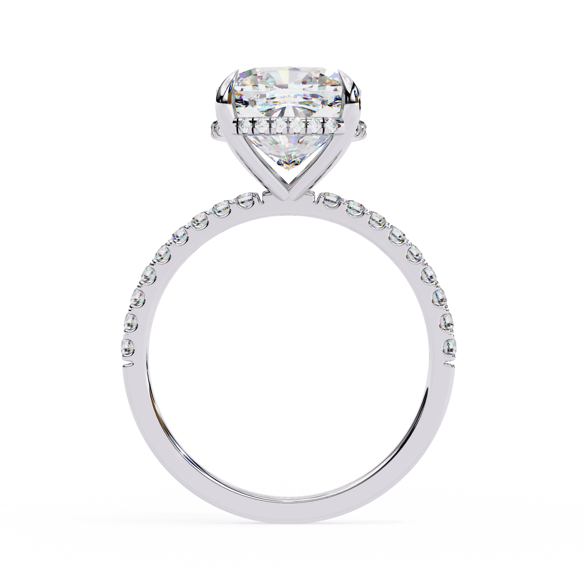 Aurora Crest Diamond Ring