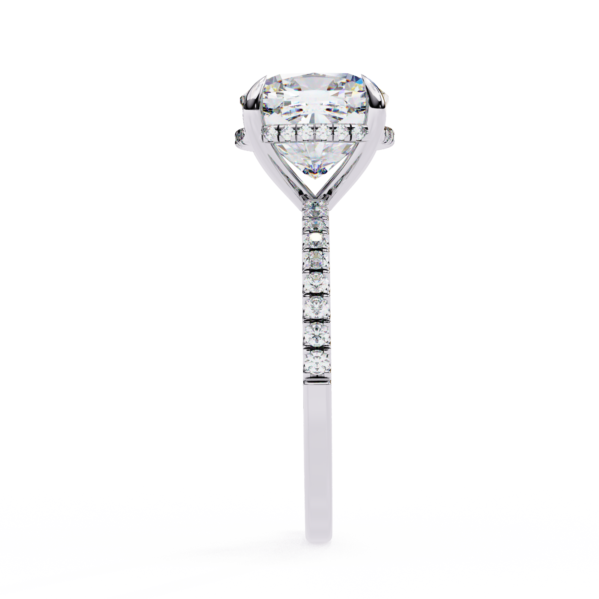 Aurora Crest Diamond Ring