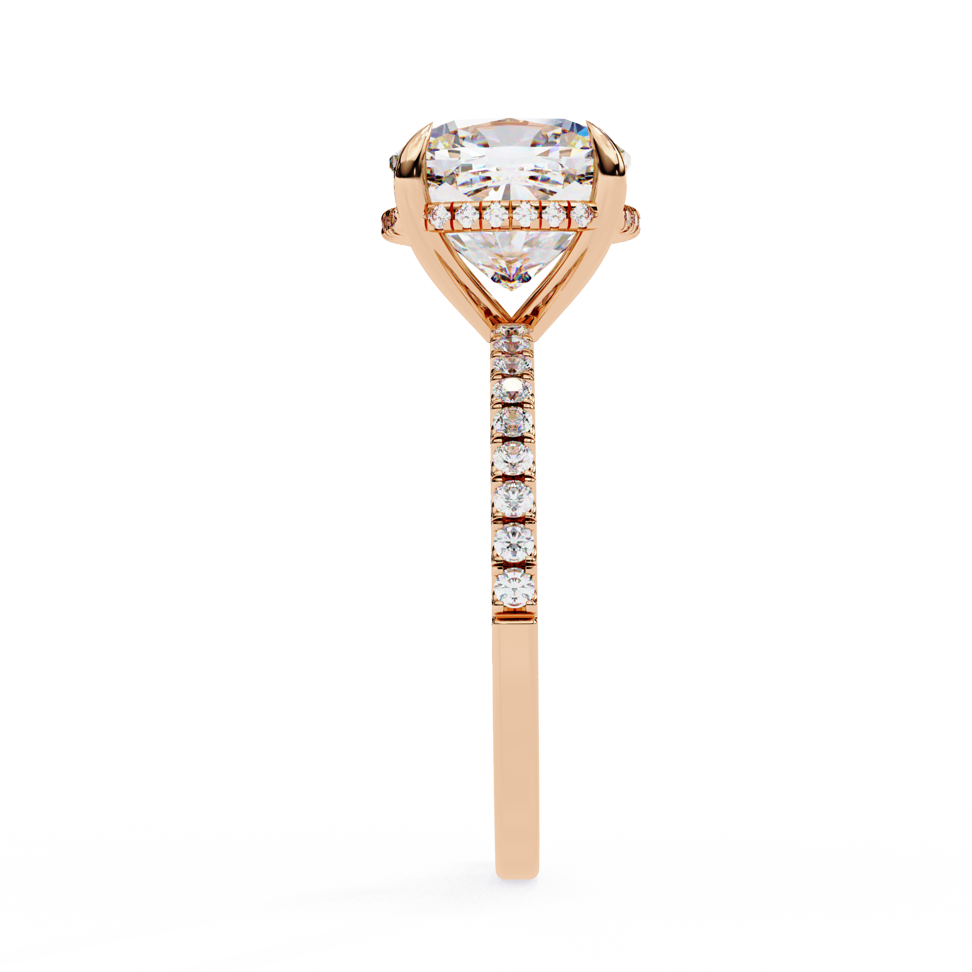 Aurora Crest Diamond Ring
