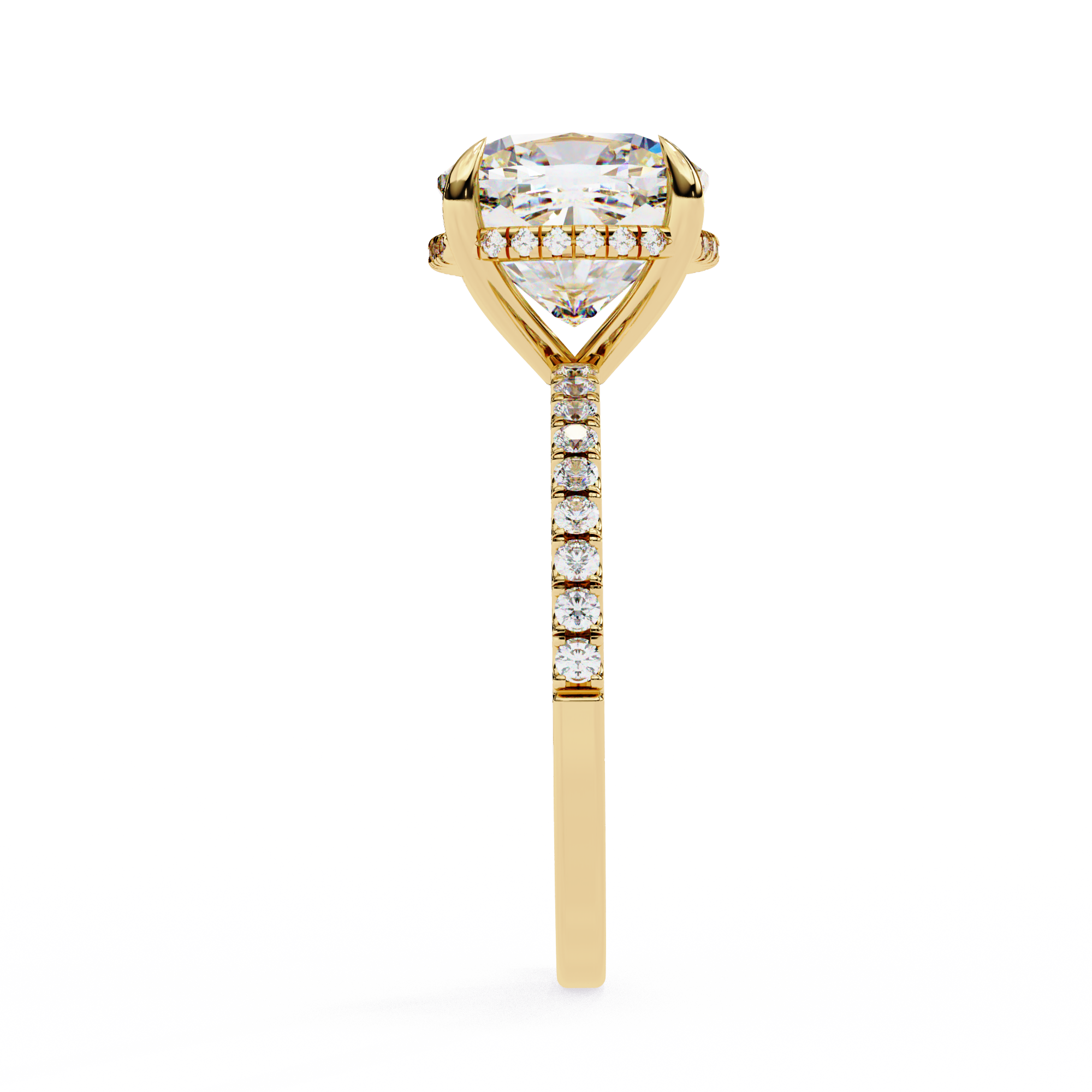Aurora Crest Diamond Ring