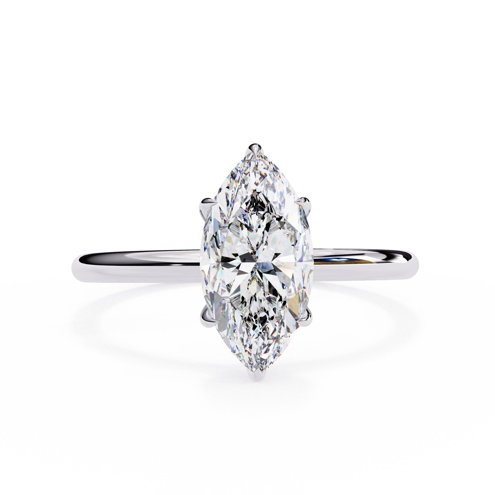 Glint Horizon Diamond Ring