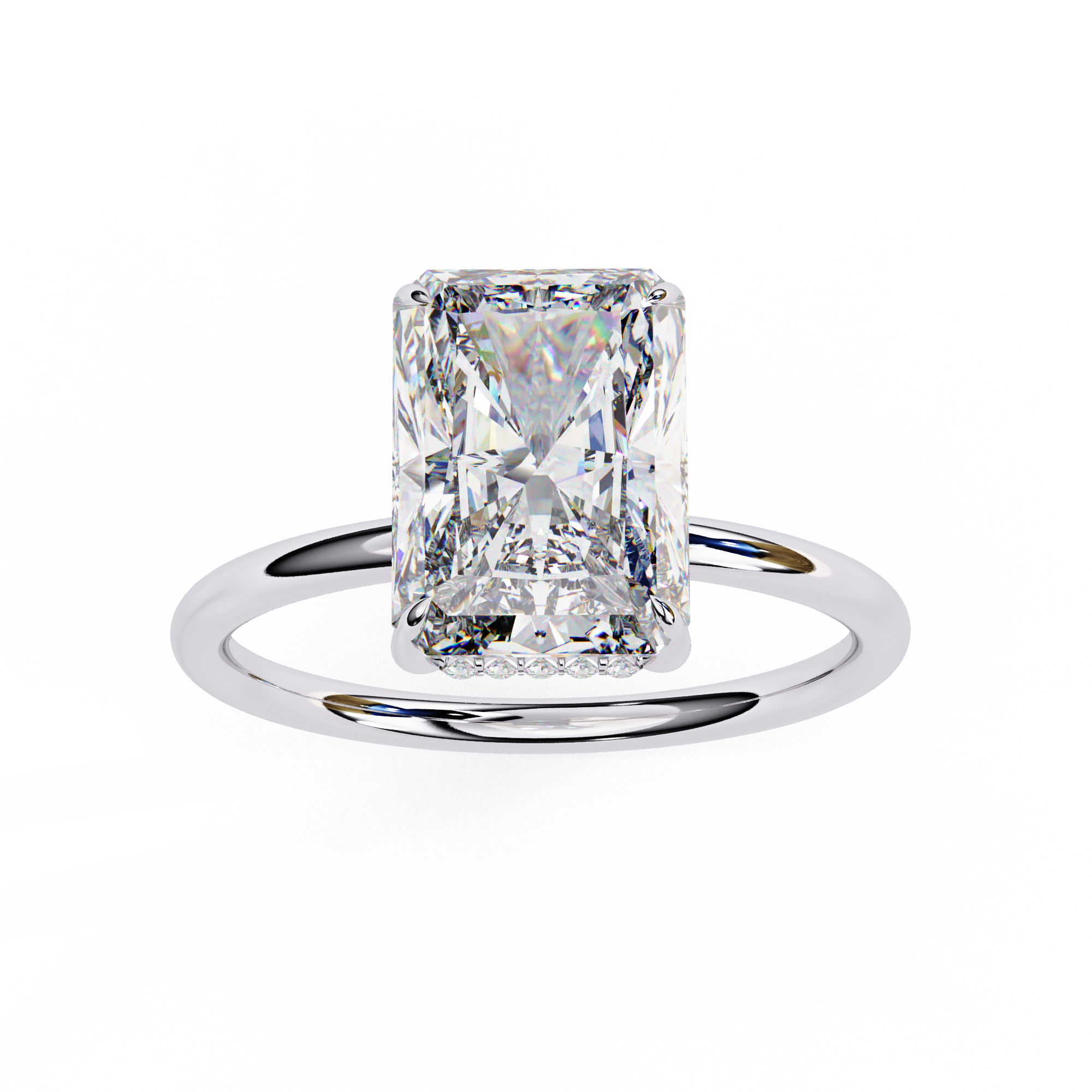 Opaline Diamond Ring