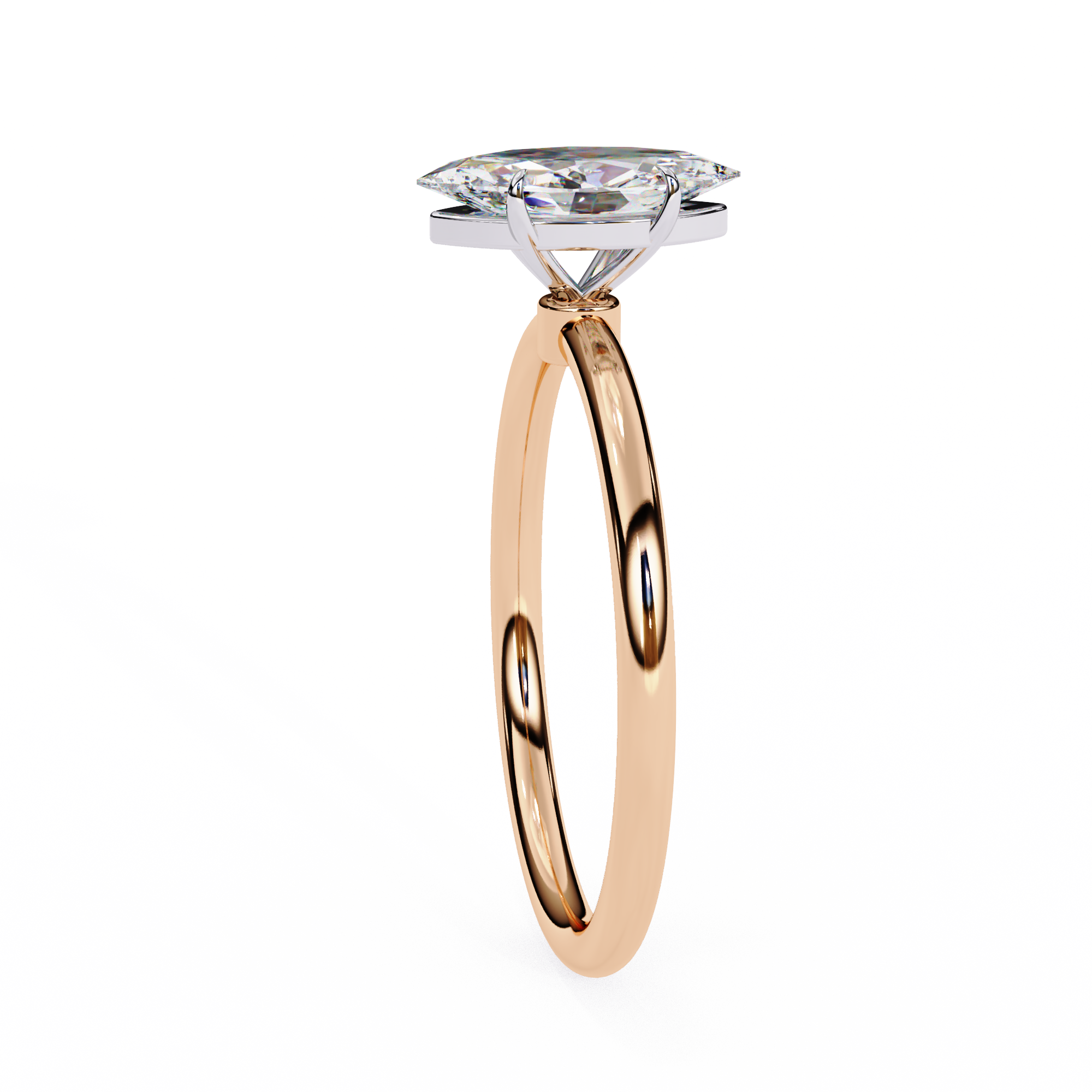 Glint Horizon Diamond Ring