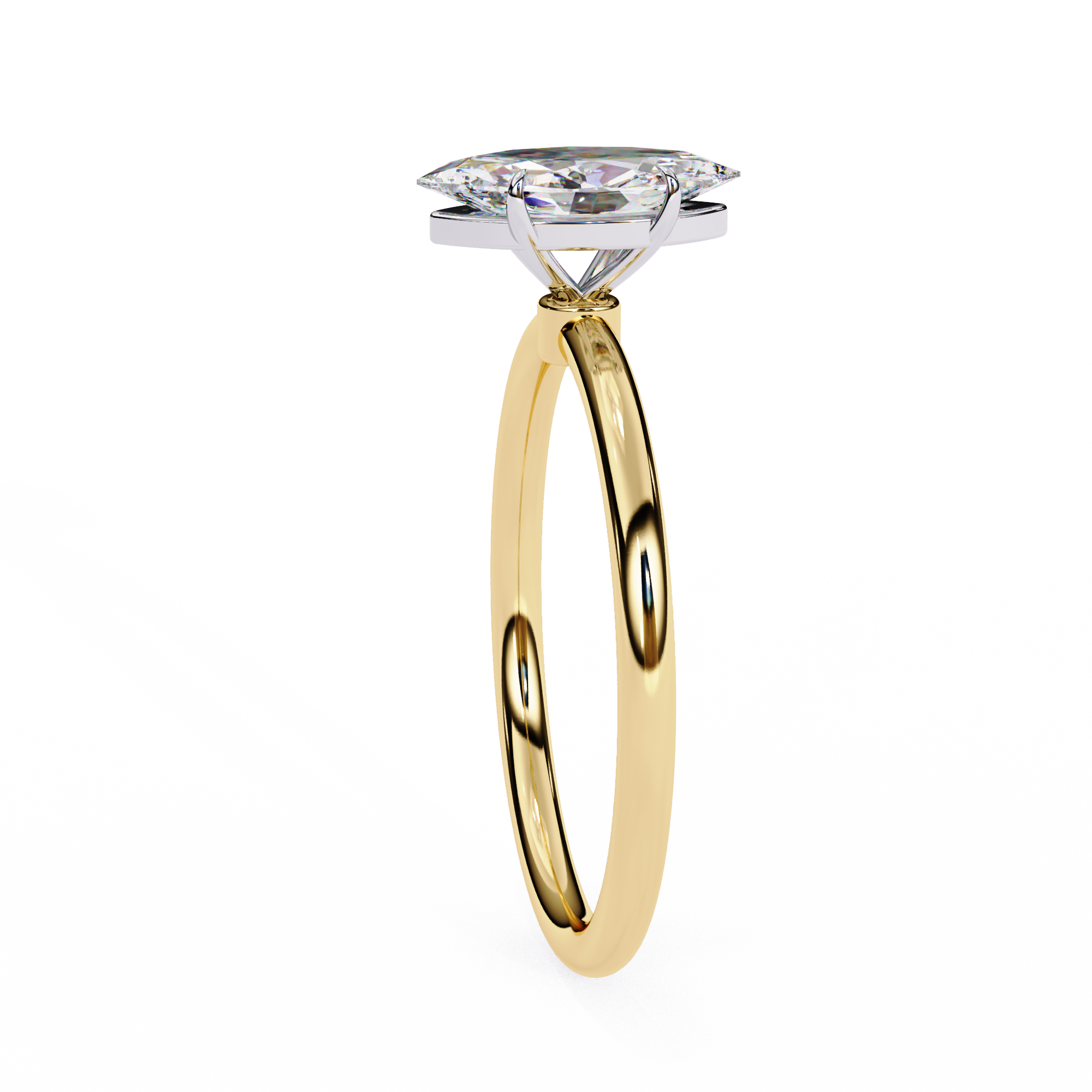 Glint Horizon Diamond Ring