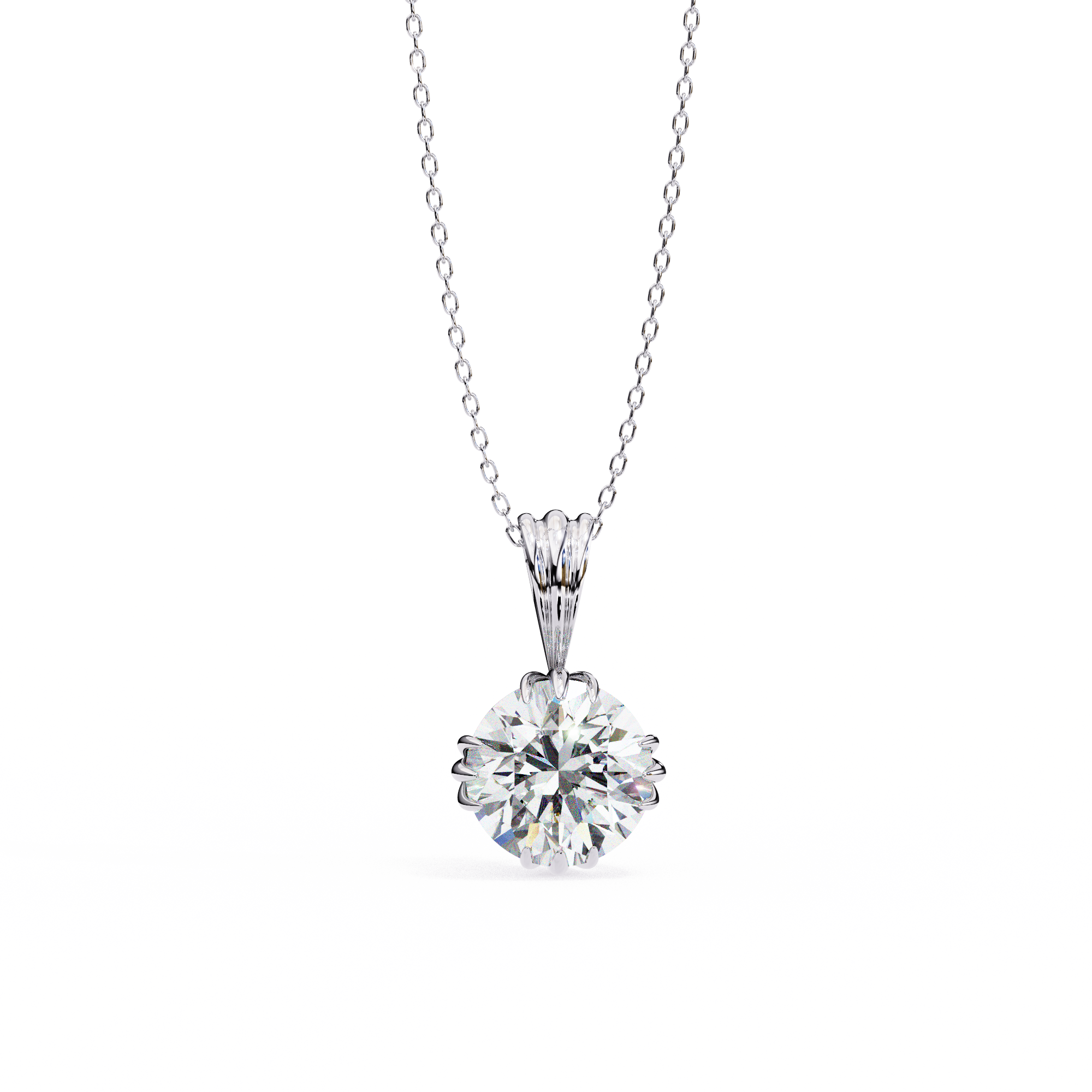 Sunrise Mirage Diamond Pendant