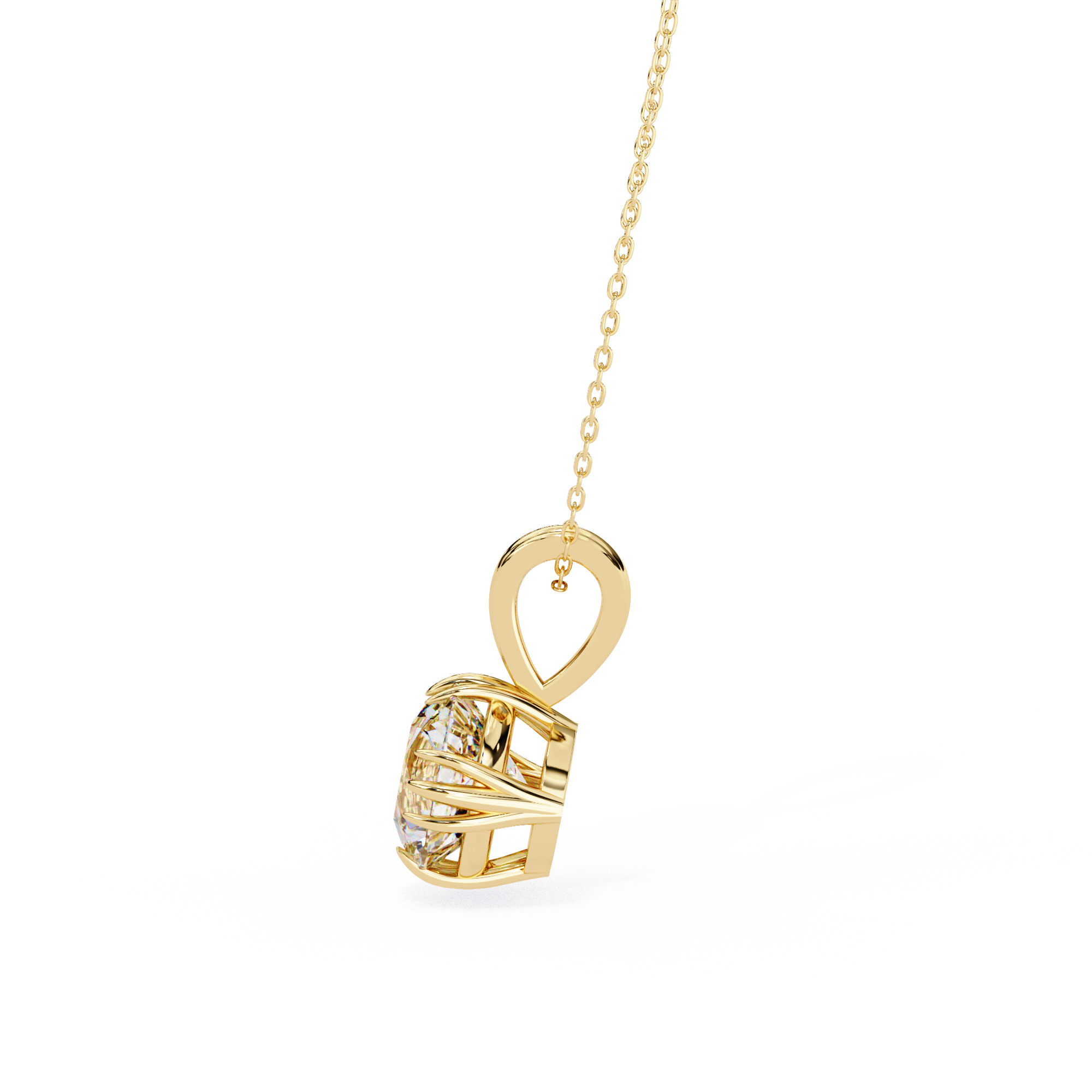 Sunrise Mirage Diamond Pendant