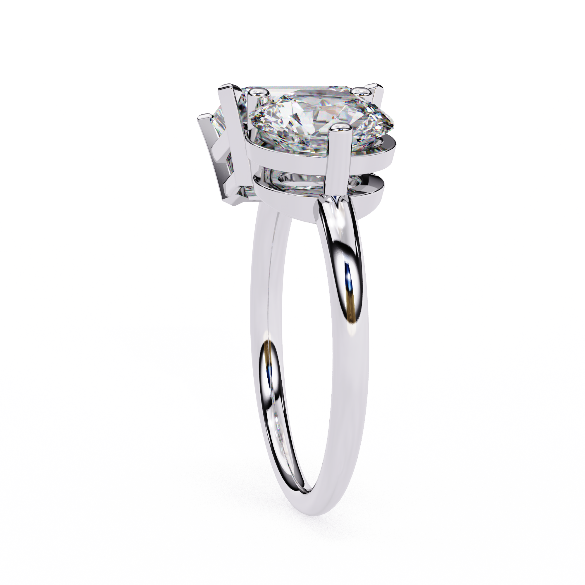 Emberveil Diamond Ring